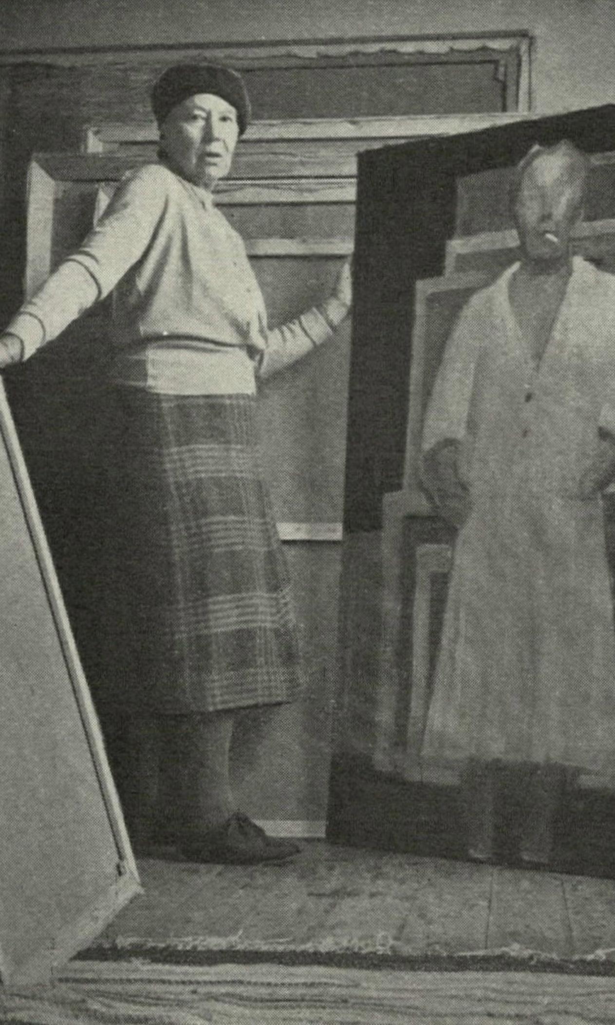 The Modern Scandinavian Abstract Oil Painting on Canvas by Ebba Carstensen, 1966 en vente 3