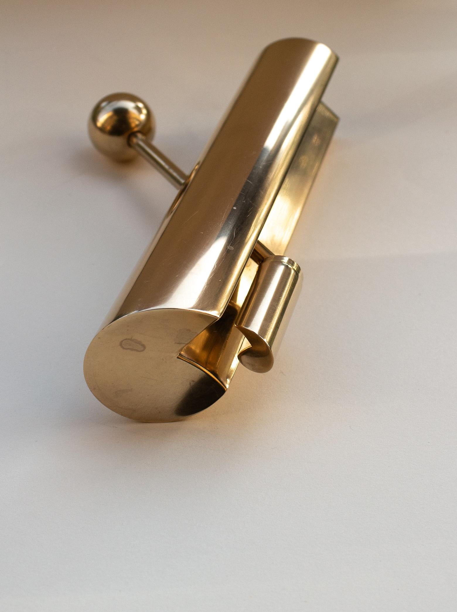Swedish Pierre Forssell Adjustable Candleholder, Model Variation For Sale