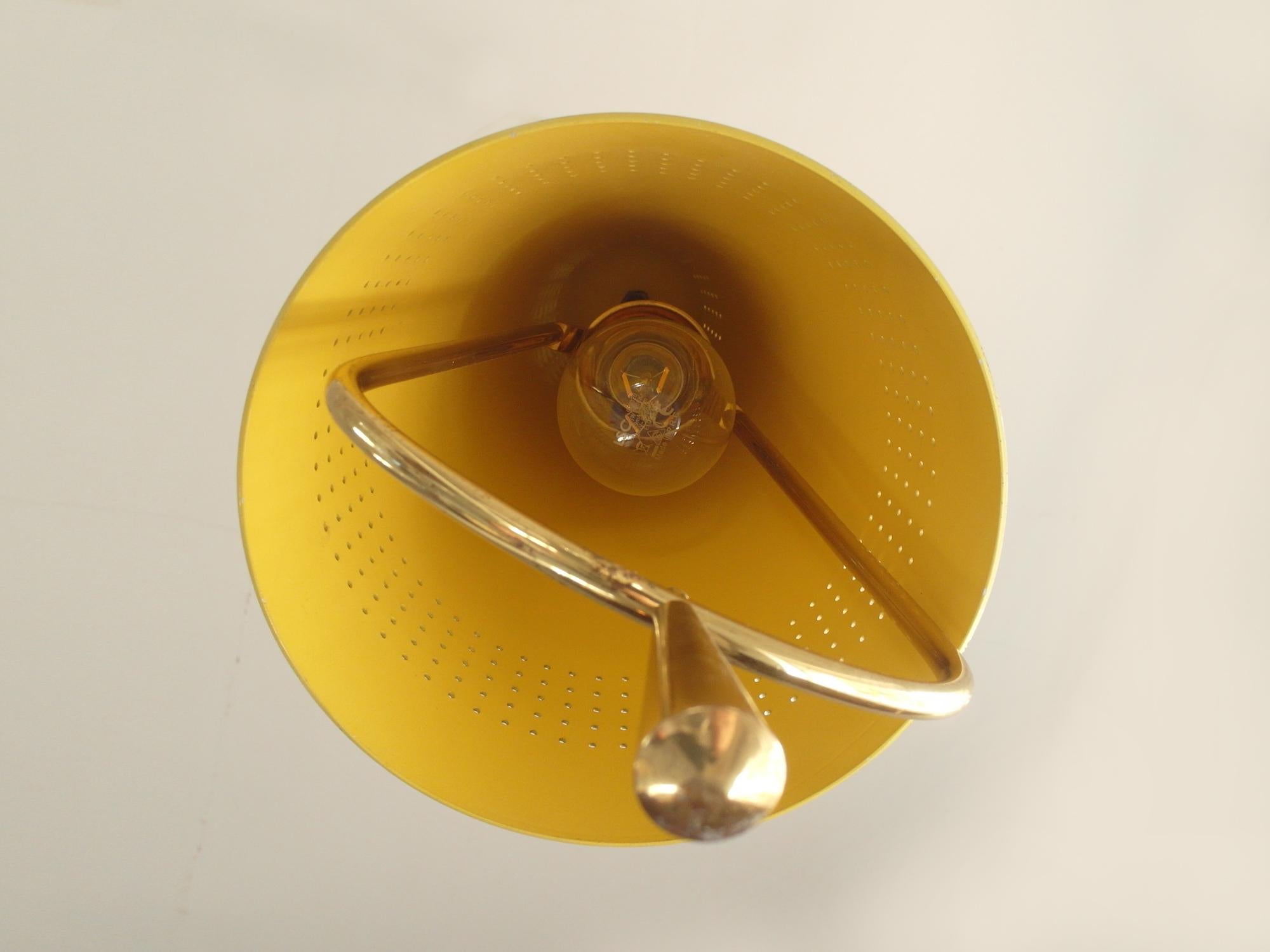 Scandinavian Modern Adjustable Pendel Pendant Light, Finland, 1950s For Sale 5