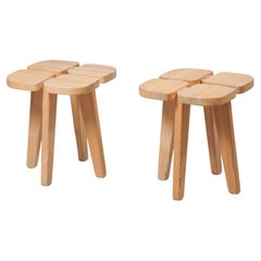 Tabourets scandinaves modernes Apila, Rauni Peippo, Stockmann, milieu du 20e siècle