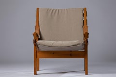 Scandinavian Modern Armchair by TORBJÖRN AFDAL Hunter, safari model