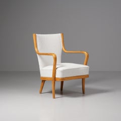 Scandinavian Modern Armchair, Werner West, 1950s
