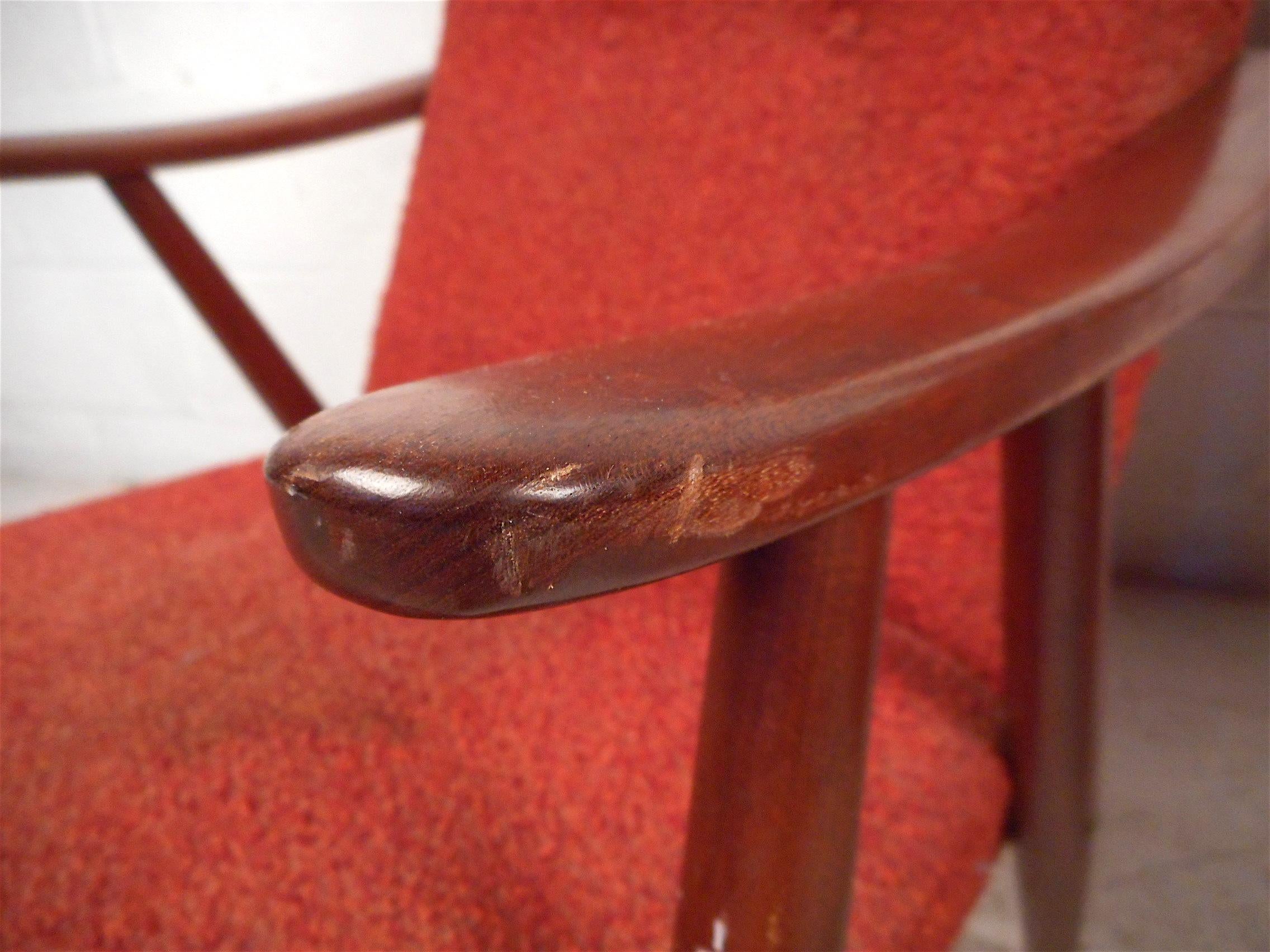Skandinavische Moderne Sessel von Langlo's Fabrikker, ein Paar 5