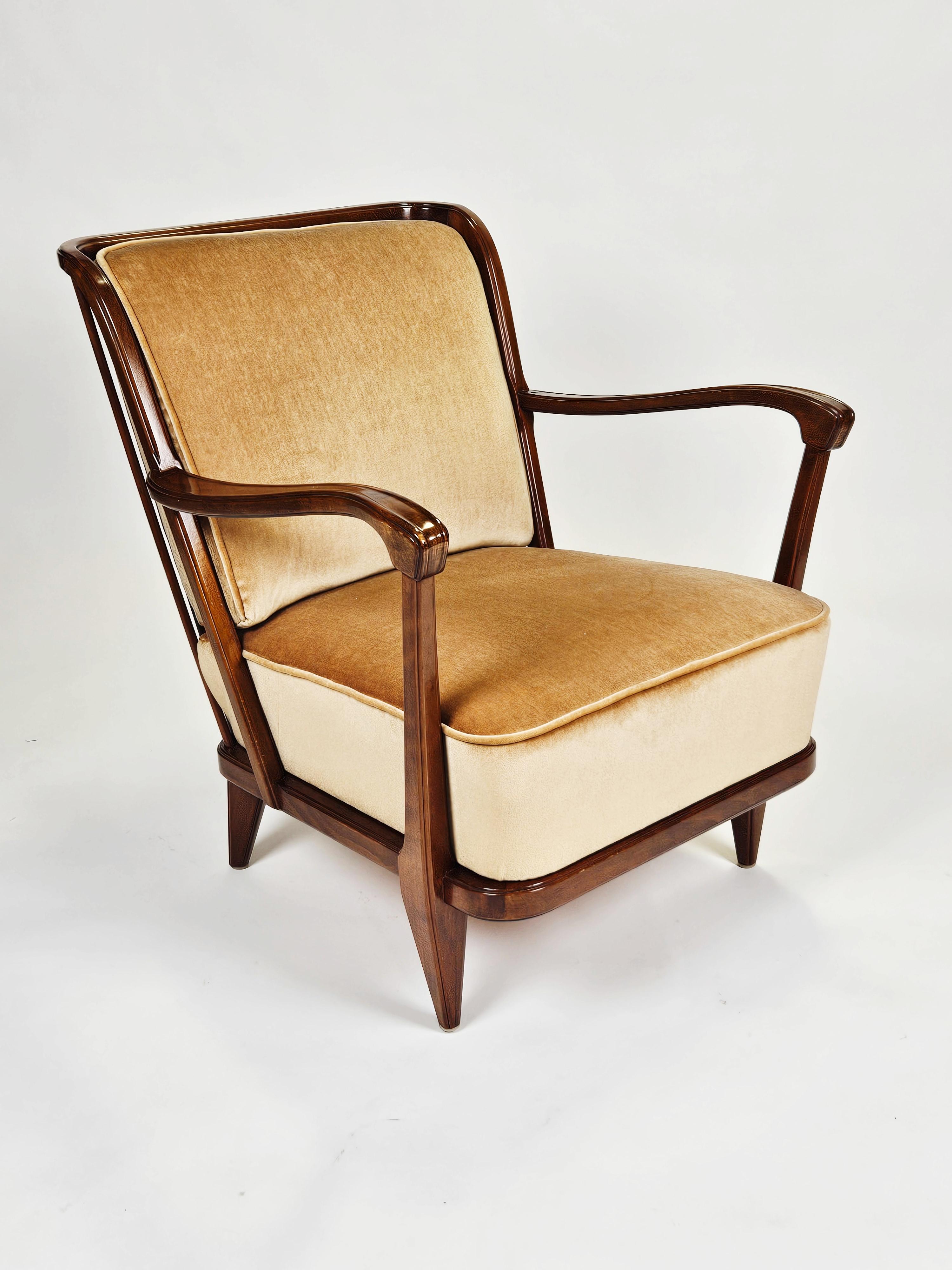 Swedish Scandinavian modern armchairs by Svante Skogh, Sweden, 1950s For Sale