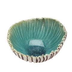 Ciotola asimmetrica moderna scandinava costruita a mano dall'artista Bengt, Berglund