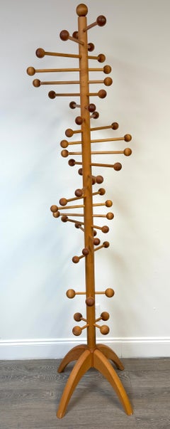 Scandinavian Modern Atomic Coat Stand, Style of Nanna Ditzel, Denmark, 1970s