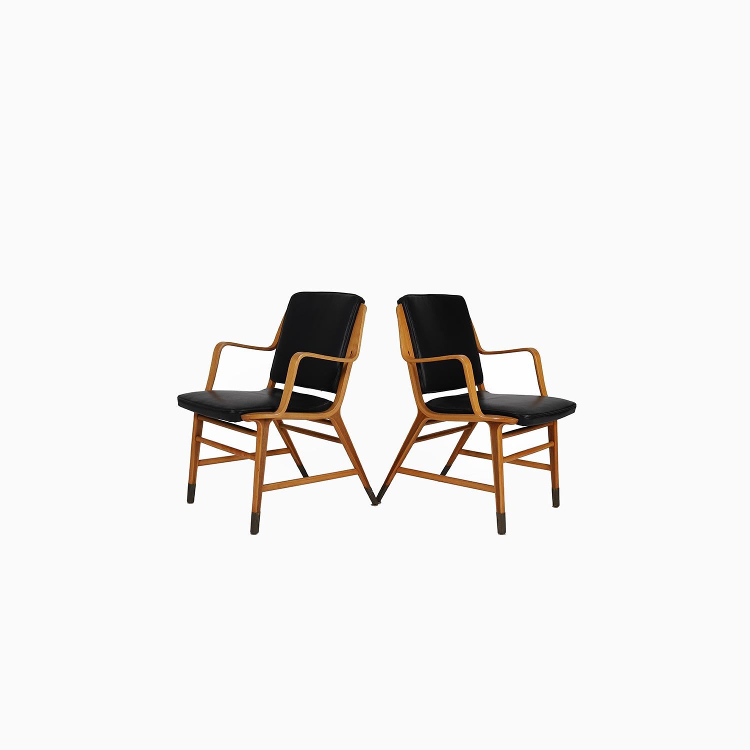 Sillas AX escandinavas de Hvidt & Molgaard Escandinavo moderno en venta