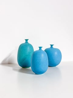 Scandinavian Modern, "Balloon" Vases, Set of 3, Inger Persson for Rörstrand