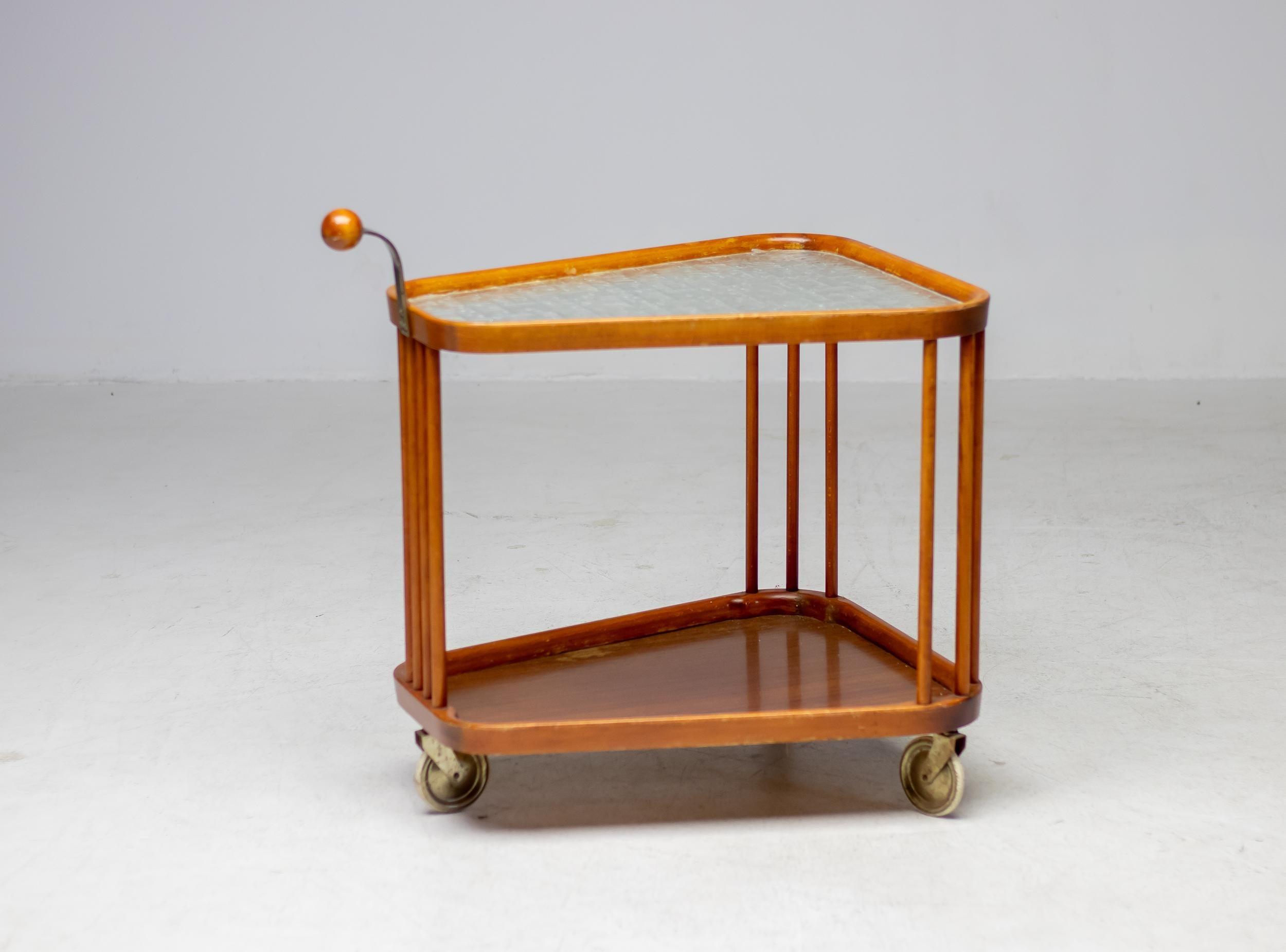 Scandinavian Modern Bar Cart For Sale 2