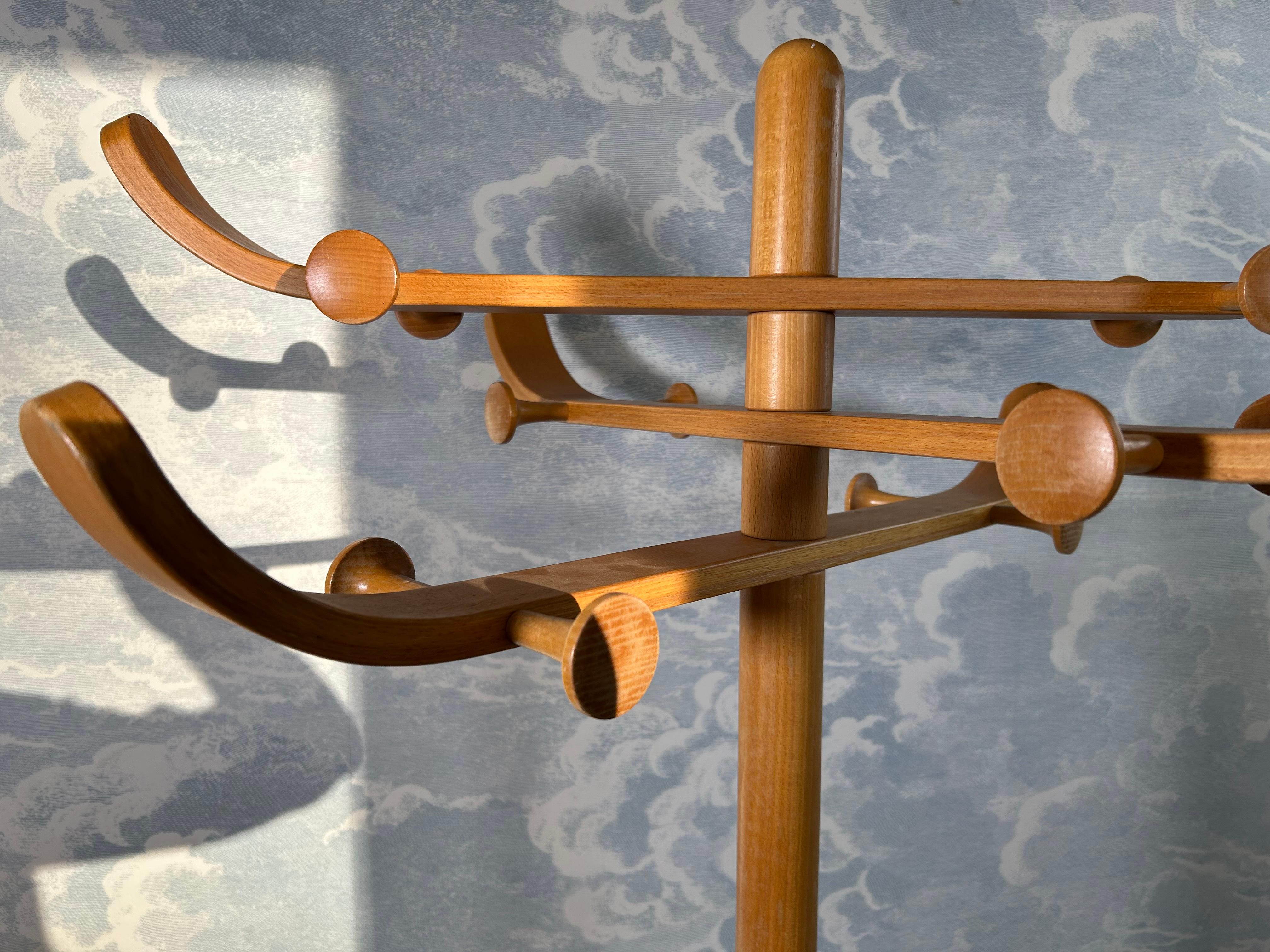The Modern Scandinavian Scandinavian Coat Stand by Aksel Kjersgaard, Denmark, 1970's en vente 3
