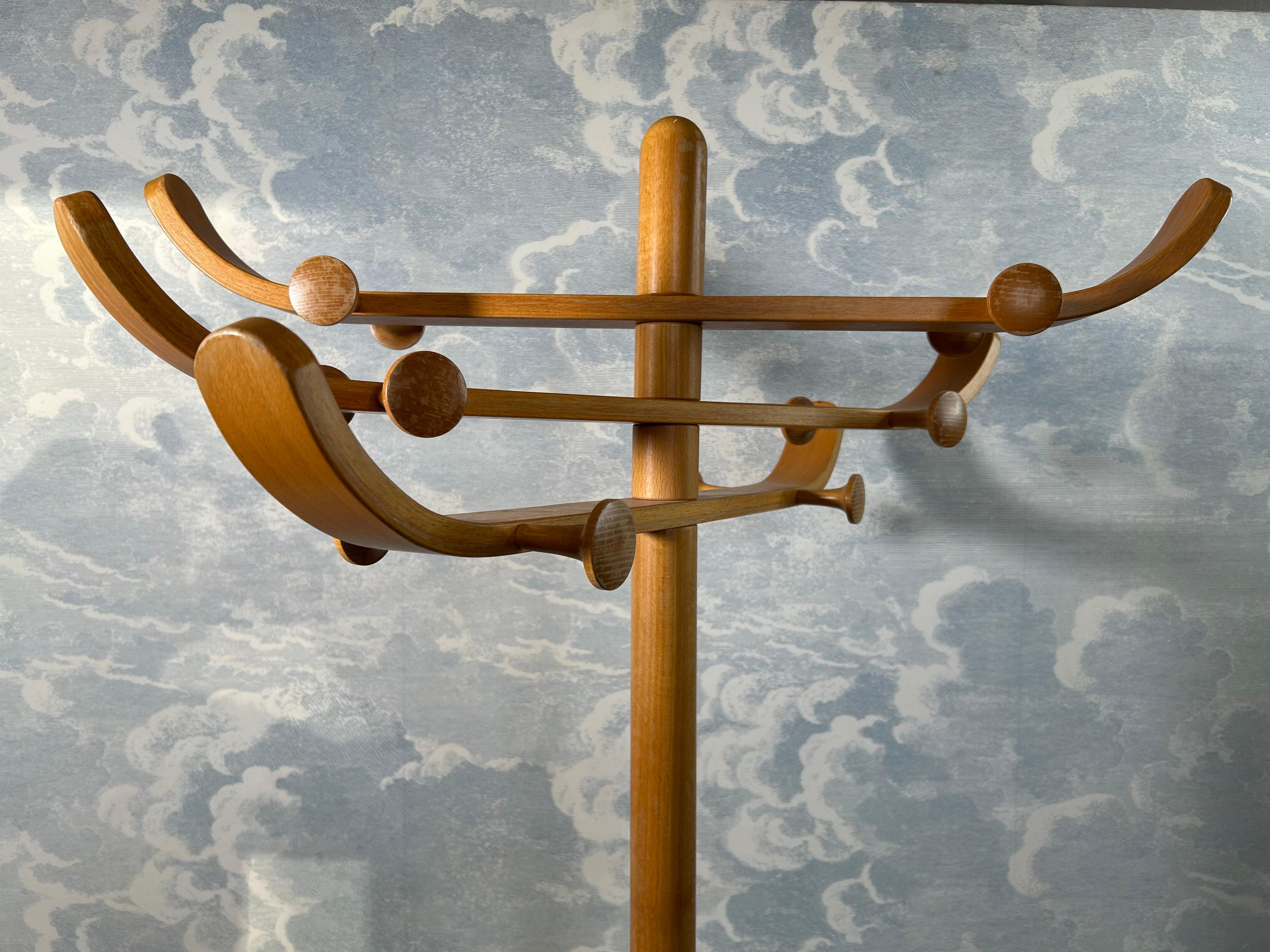The Modern Scandinavian Scandinavian Coat Stand by Aksel Kjersgaard, Denmark, 1970's Bon état - En vente à Cork, IE