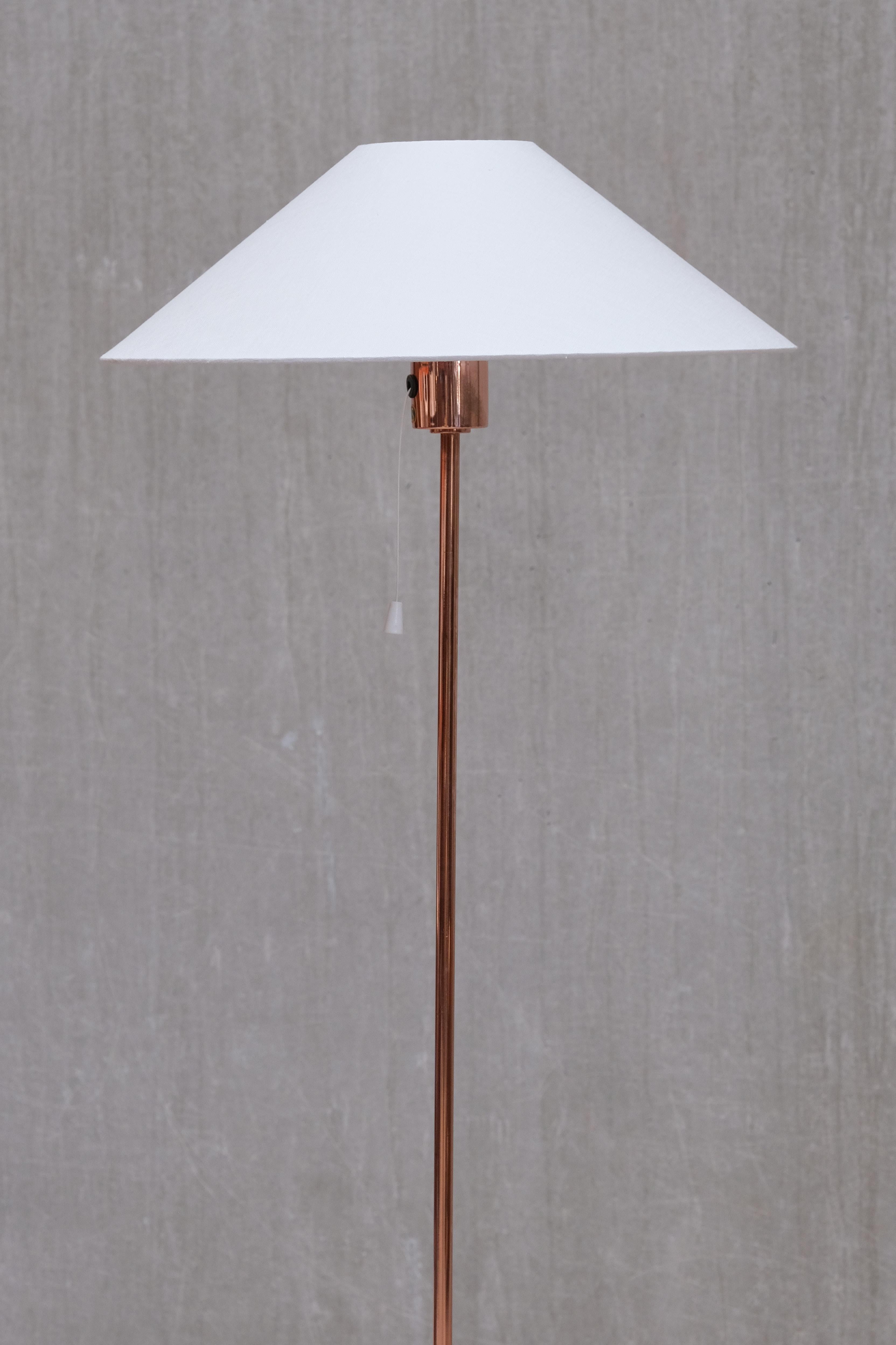 The Modern Scandinavian Bergboms 'G01' Stehleuchte aus Kupfer, Schweden, 1960er Jahre im Angebot 4