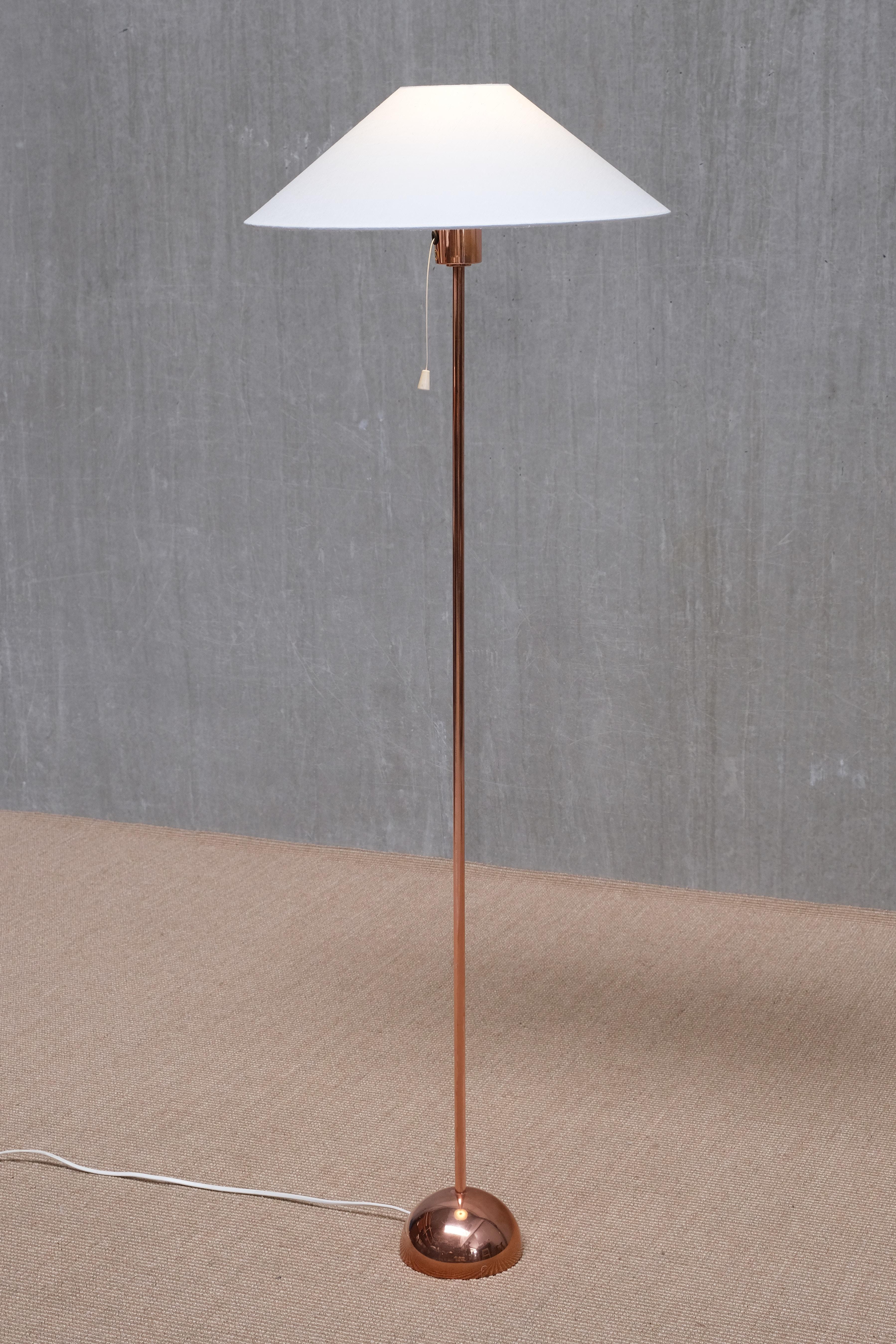The Modern Scandinavian Bergboms 'G01' Stehleuchte aus Kupfer, Schweden, 1960er Jahre im Angebot 3