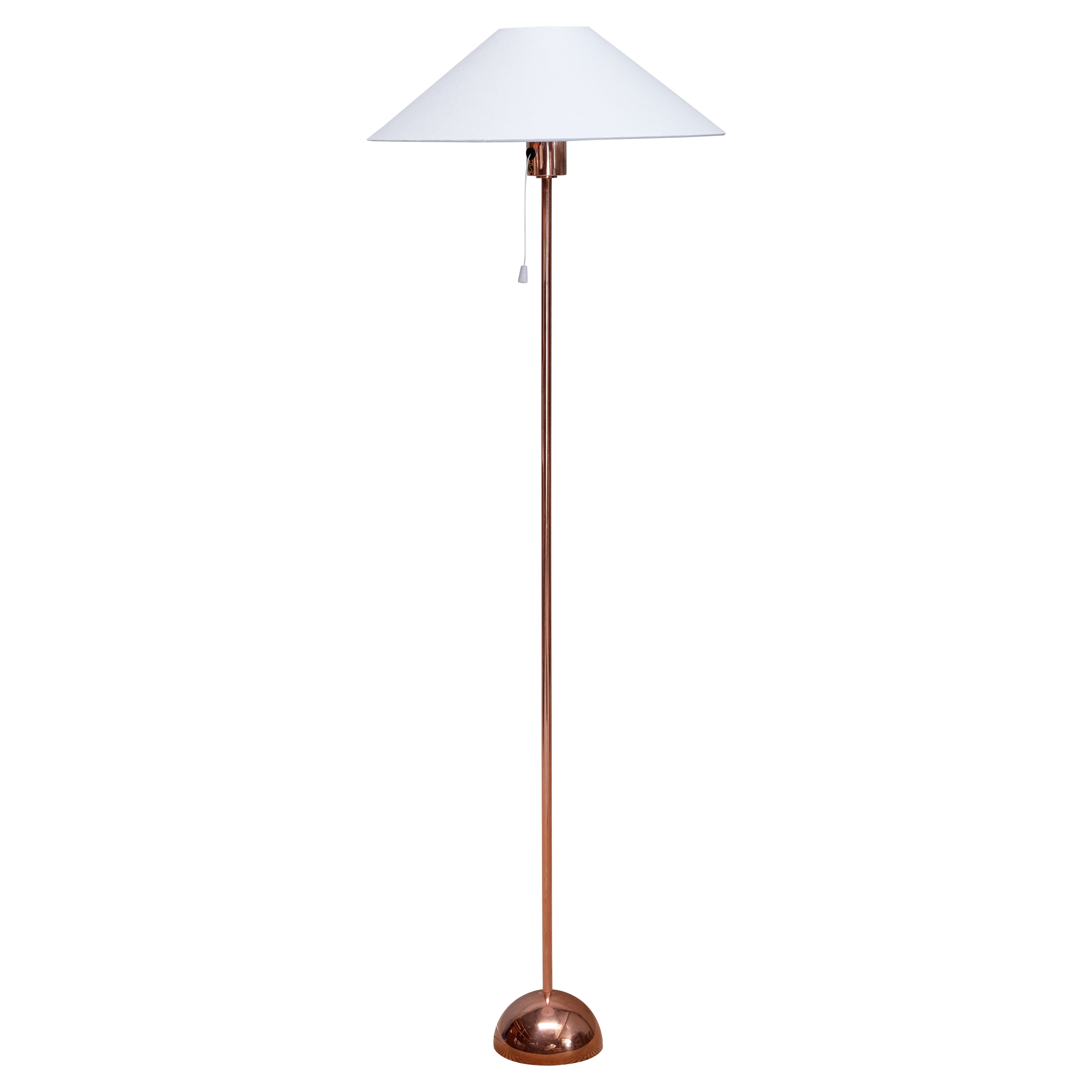 The Modern Scandinavian Bergboms 'G01' Stehleuchte aus Kupfer, Schweden, 1960er Jahre im Angebot