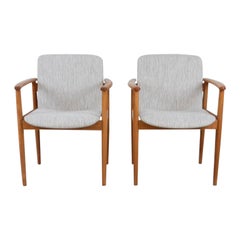 Scandinavian Modern Birchwood Dining Chairs Scandinavian Modern Birchwood Dining Chairs