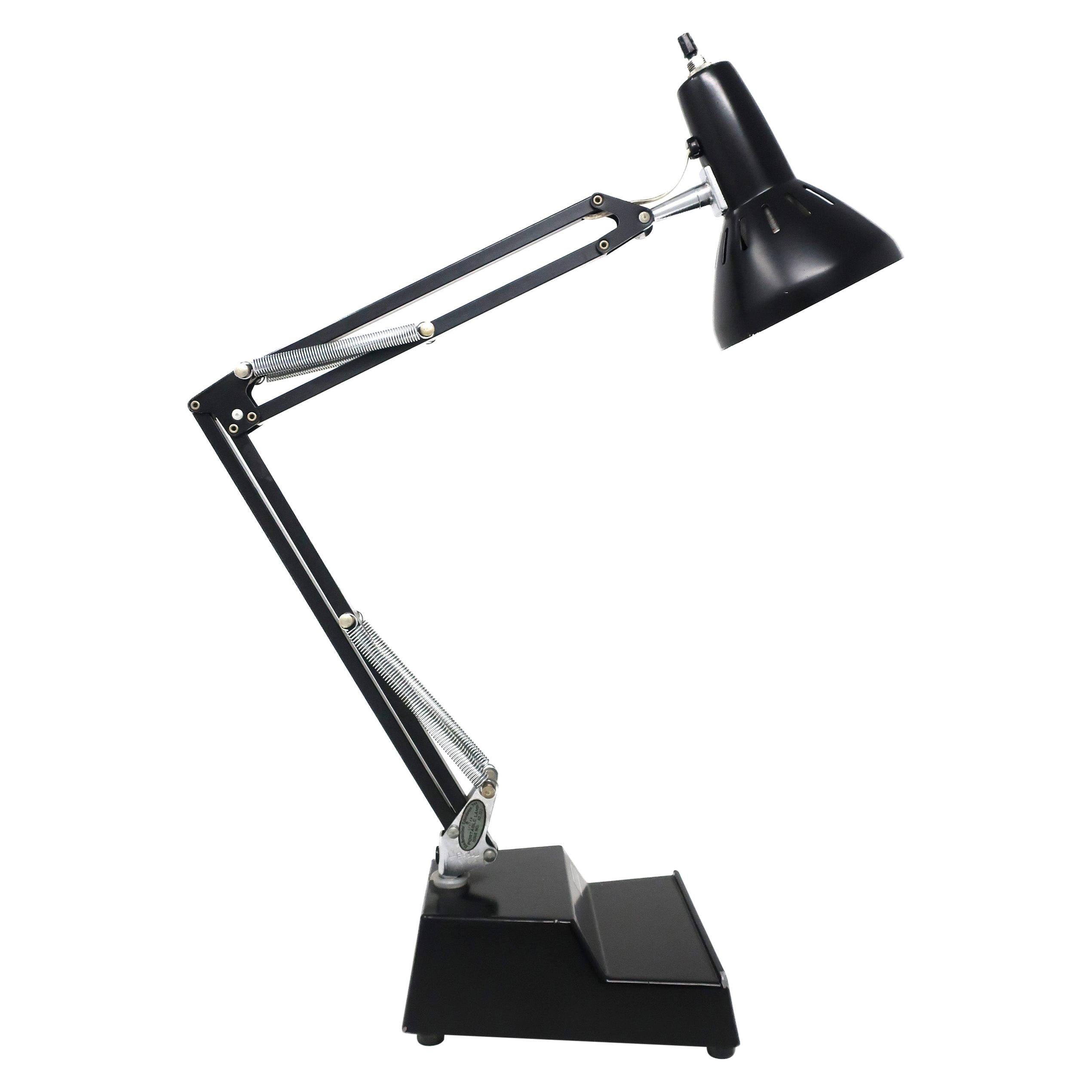 Scandinavian Modern Black Articulating, Ledu Desk Table Lamps Lighting