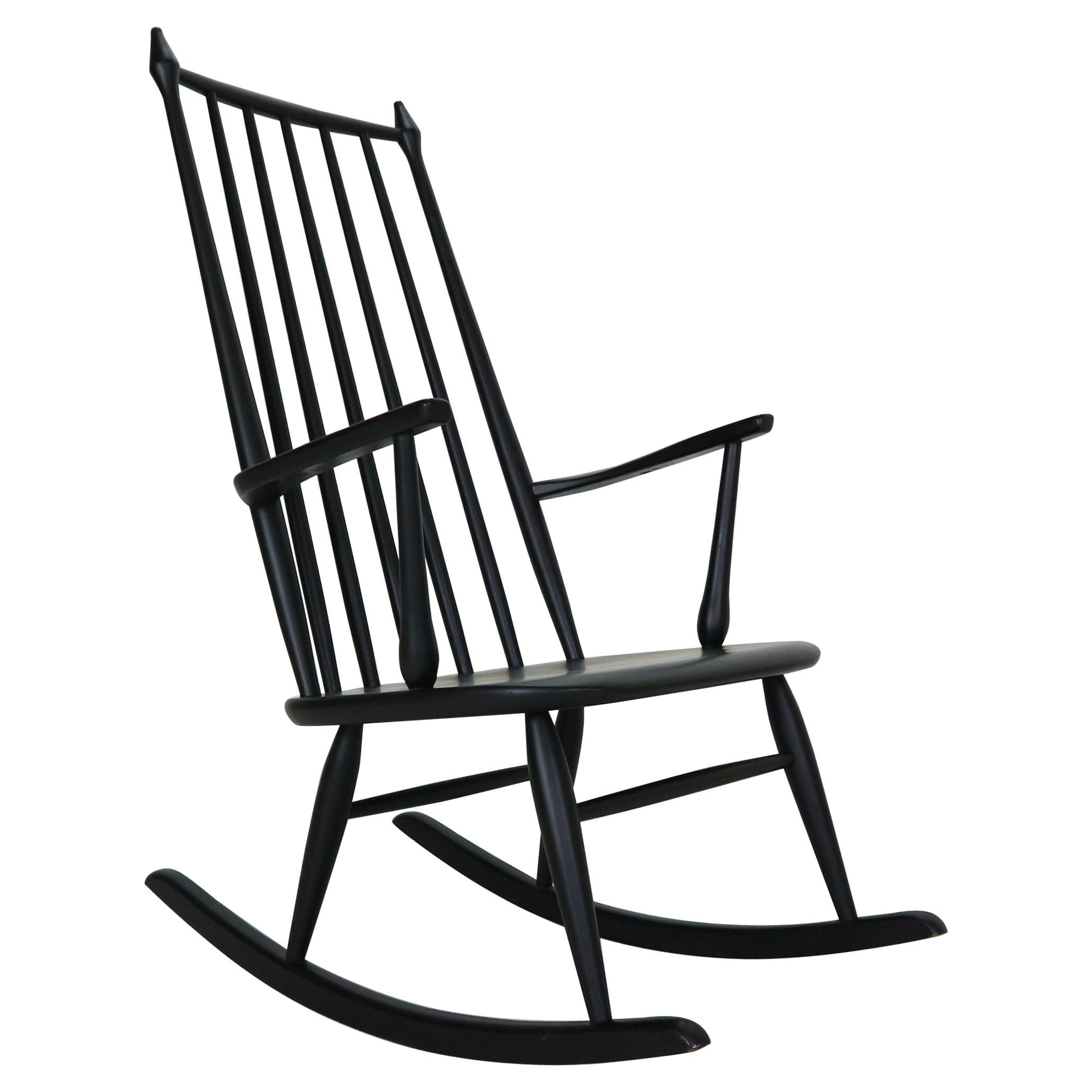 Danish Modern Rocking Chair by Finn Juhl at 1stDibs