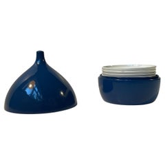 Sous-verres en résine bleue The Modernity de Laurids Lønborg, années 1960