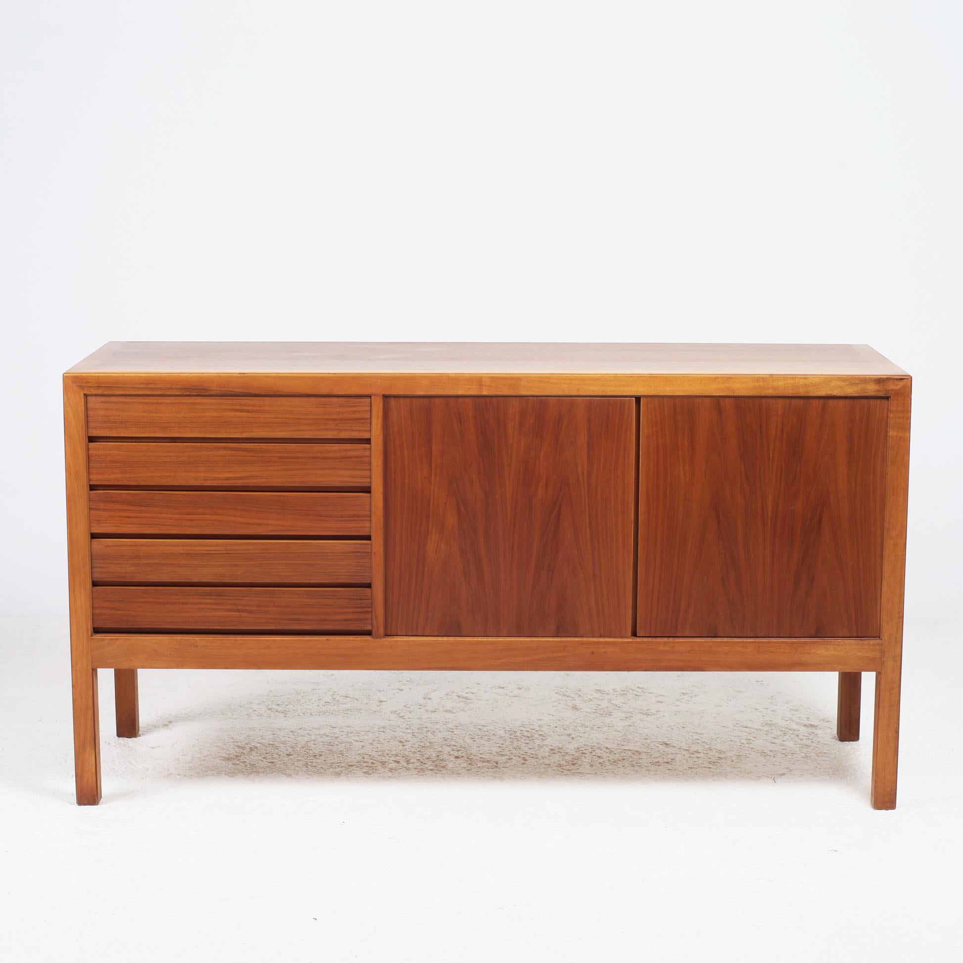 Scandinavian Modern Bookcase by Alf Svensson for Bodafors, 1963 In Good Condition In Saint  Ouen, FR