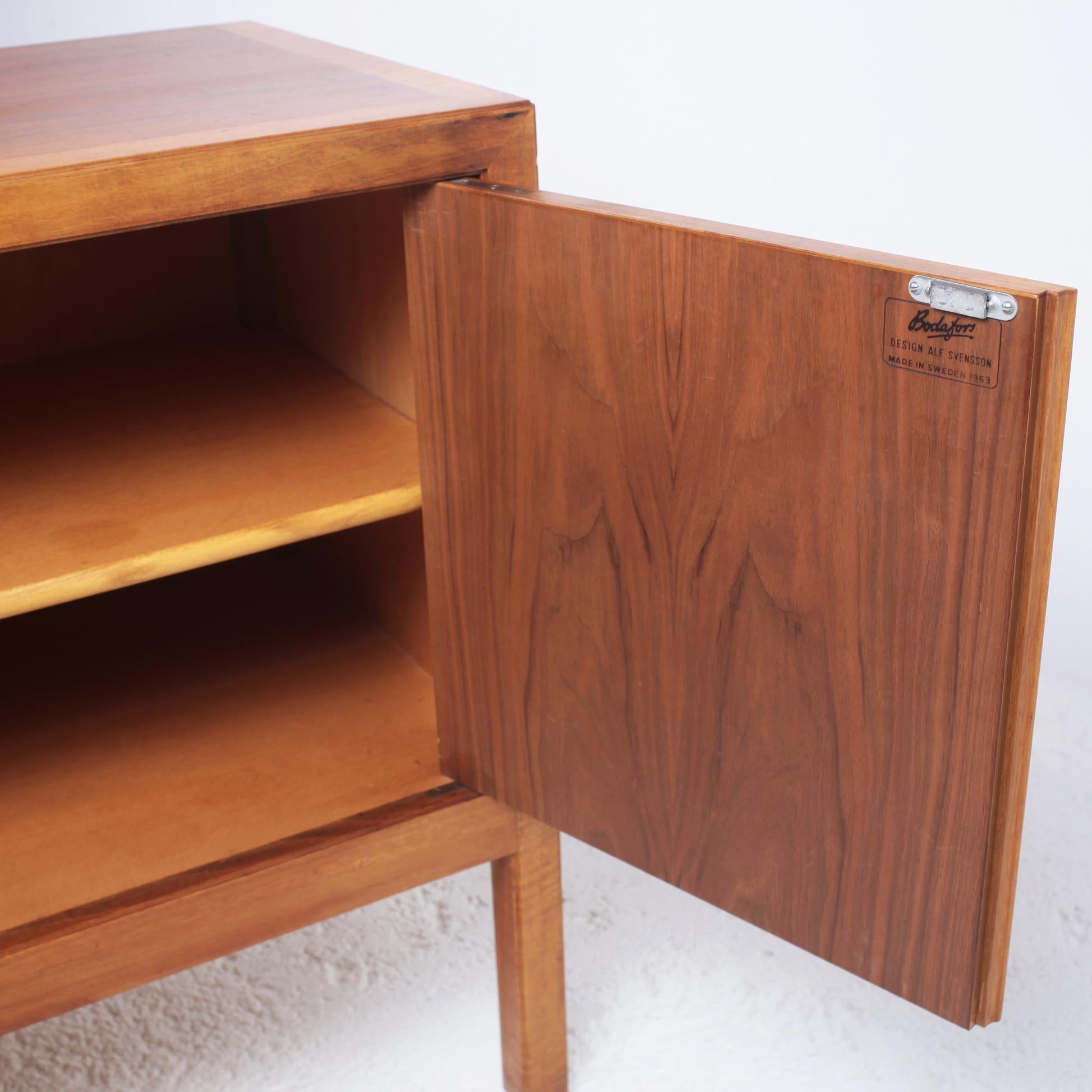 Scandinavian Modern Bookcase by Alf Svensson for Bodafors, 1963 1