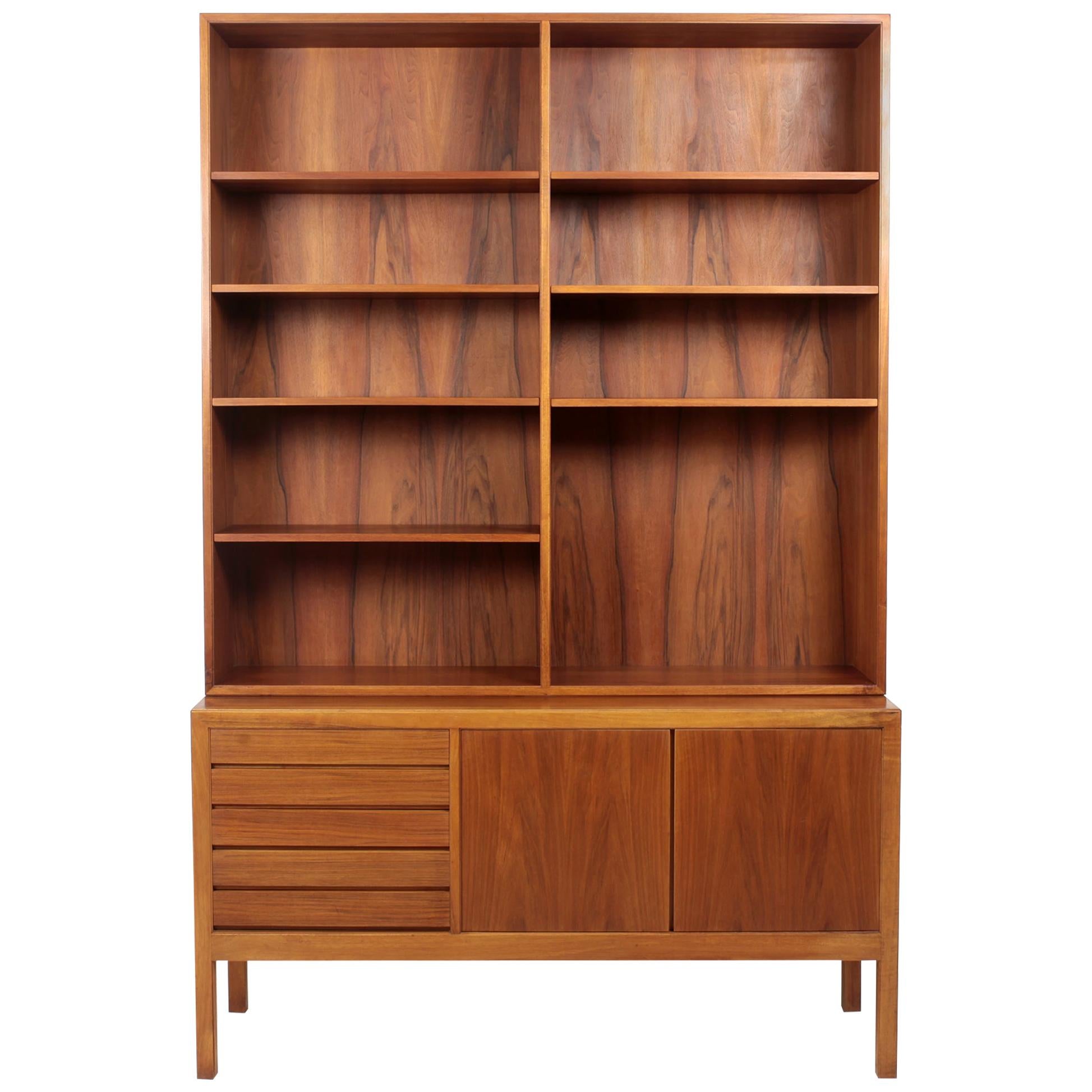 Scandinavian Modern Bookcase by Alf Svensson for Bodafors, 1963