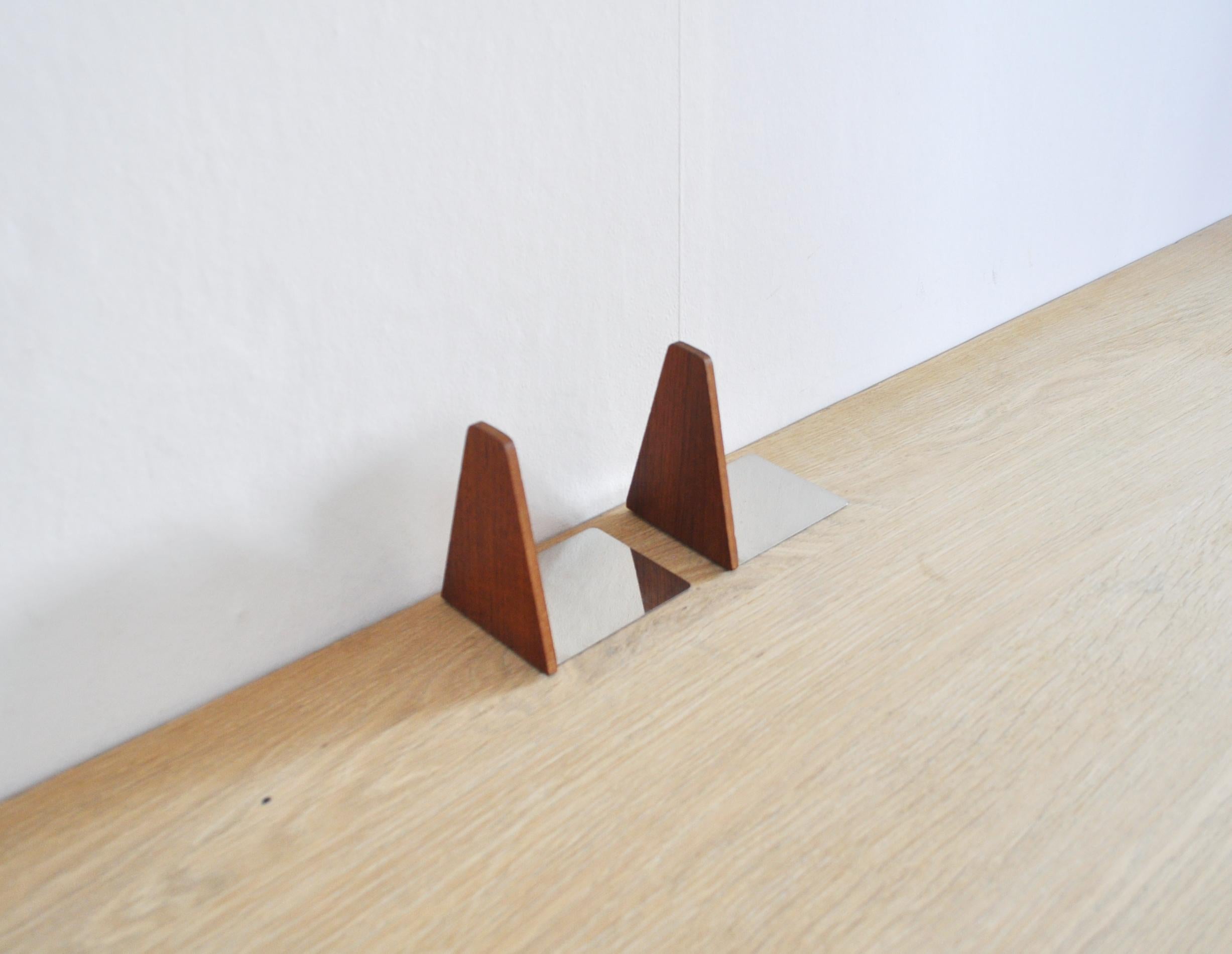 Danish Scandinavian Modern Bookends, 1960s For Sale