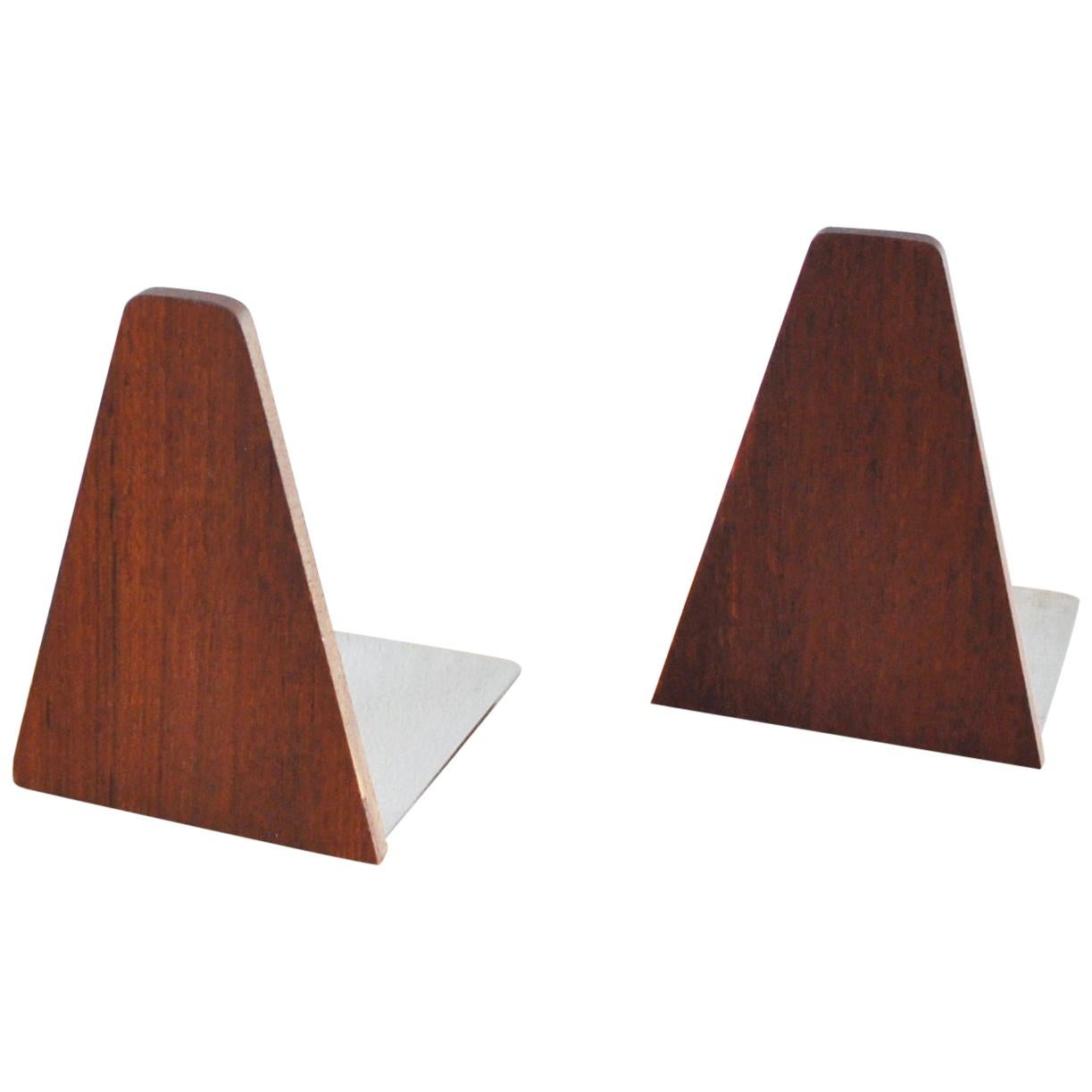 Scandinavian Modern Bookends, 1960s