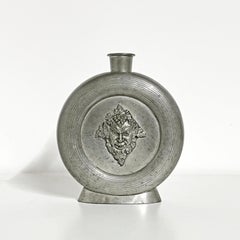 Scandinavian Modern Bottle in Pewter by CG Hallberg -1934