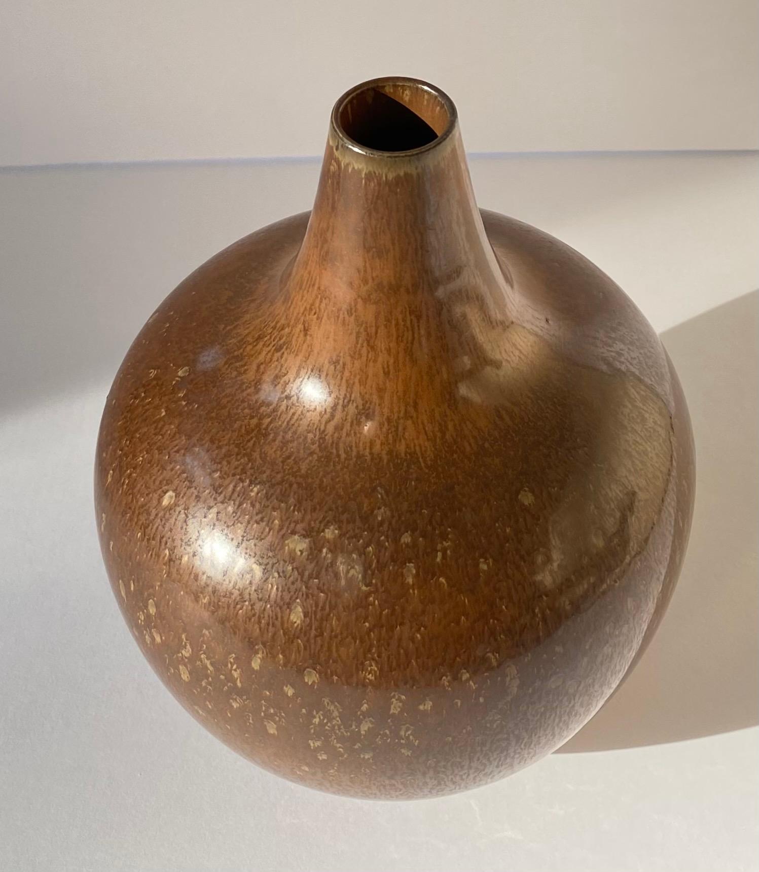 Swedish Scandinavian Modern Bottle Vase by Gunnar Nylund for Rorstrand For Sale