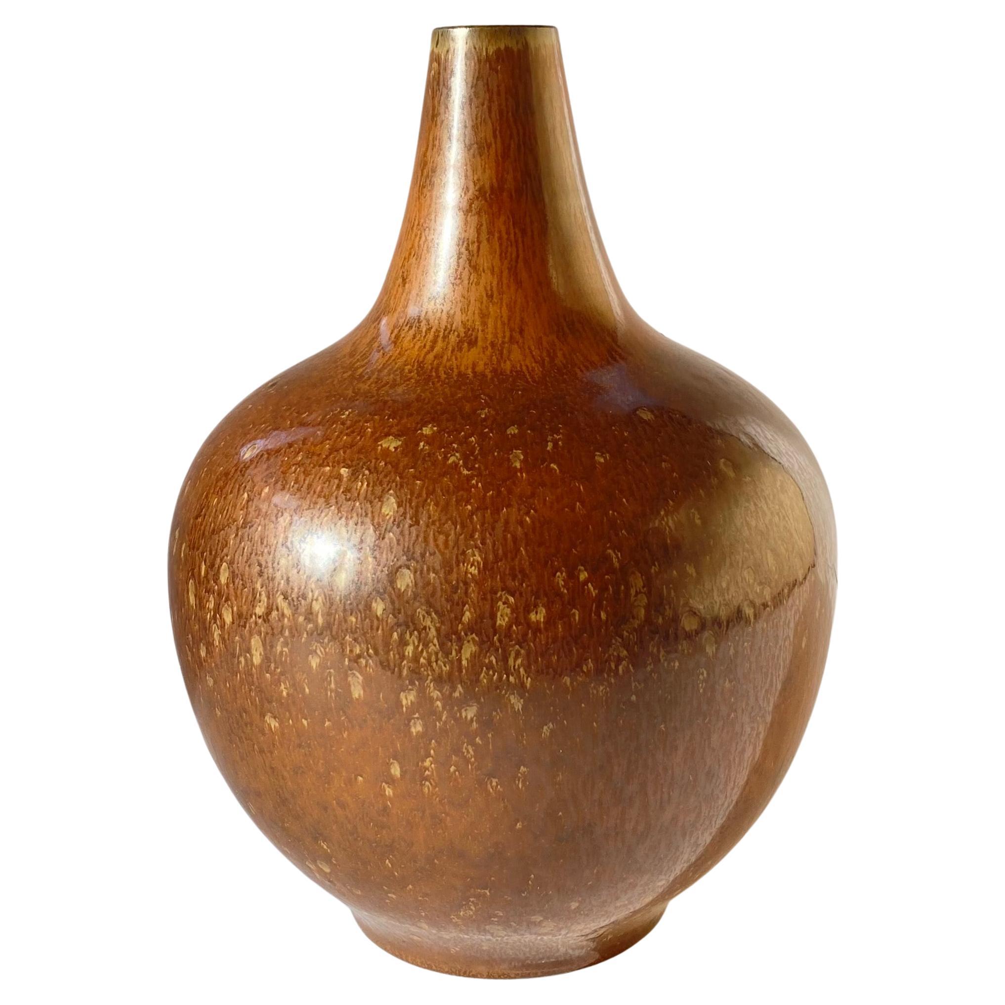 Vase à bouteille de style scandinave moderne par Gunnar Nylund pour Rorstrand en vente