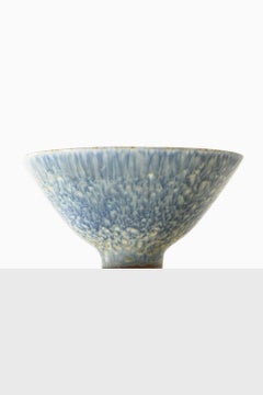 Ciotola in ceramica in stile moderno scandinavo di Carl-Harry Stålhane, anni '60