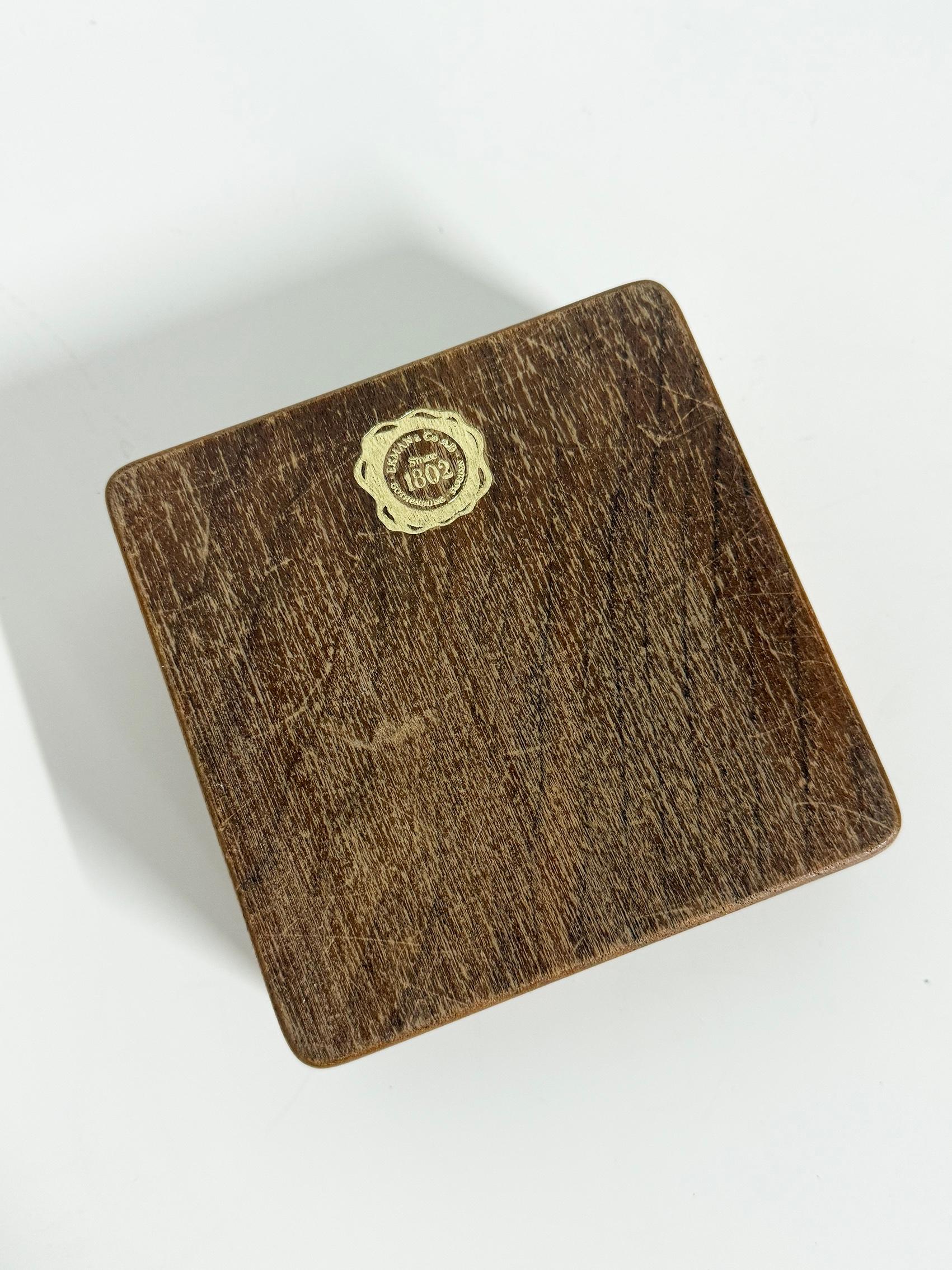 Scandinavian Modern Box in Teak and Glass, Bengt Edenfalk, Skruf, ca 1960's For Sale 4