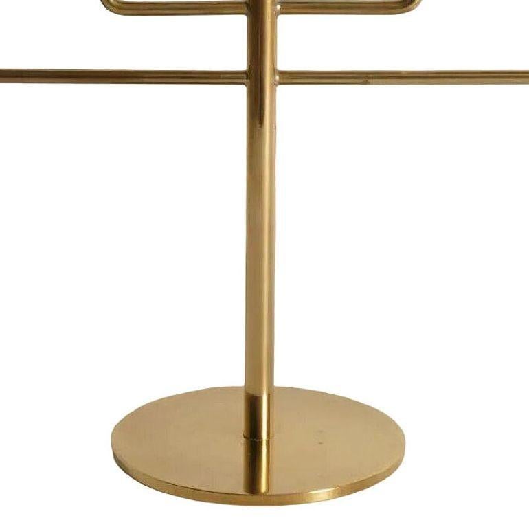 Scandinavian Modern Brass Candle Holder Candelabra by Hans-Agne Jakobsson, Pair For Sale 2