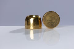 Scandinavian Modern Brass Candlesticks of Hans-Agne Jakobsson, Set of 2.