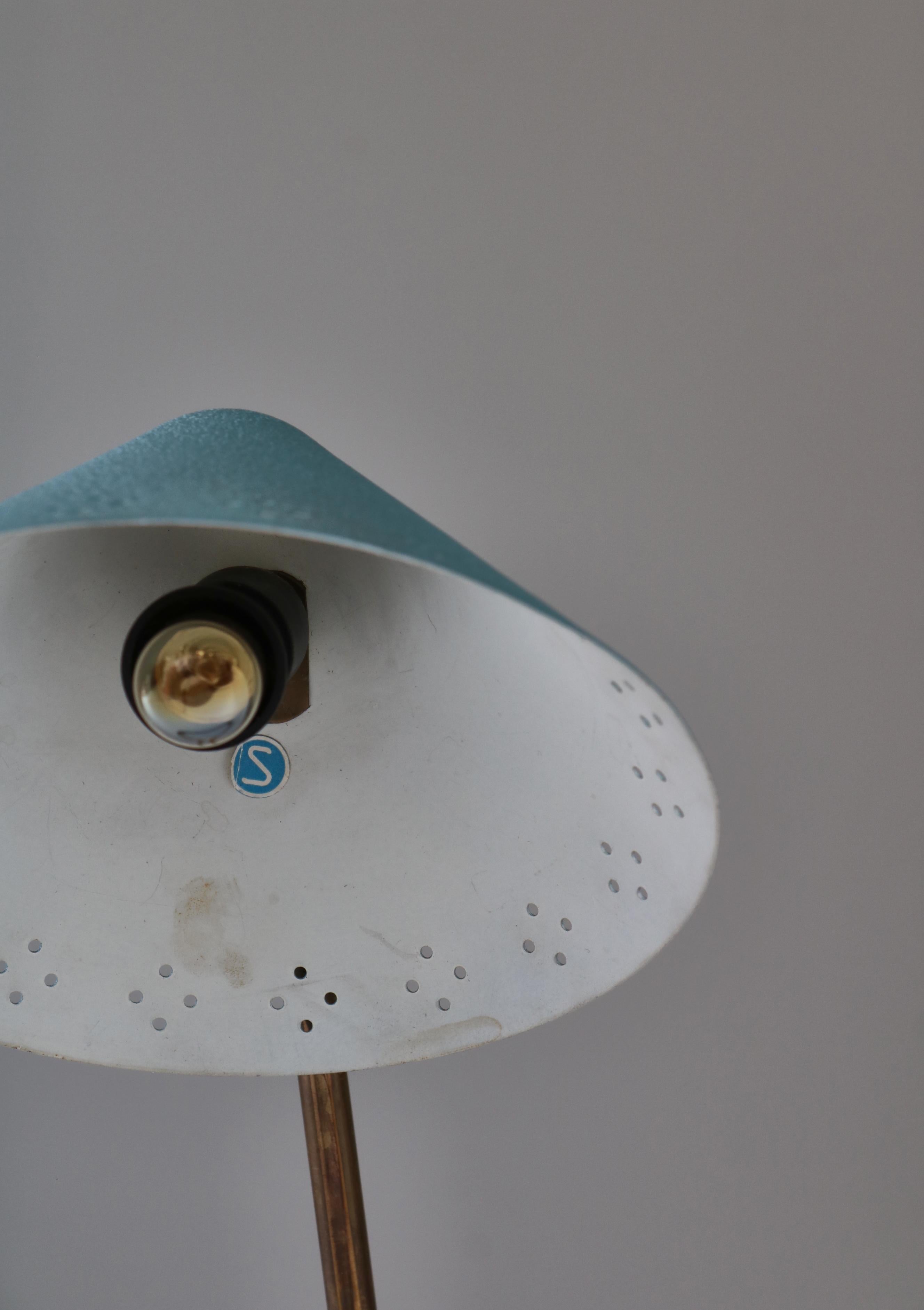 Lampe de table en laiton The Moderns par Erik Wärnå, Suède, années 1950 3