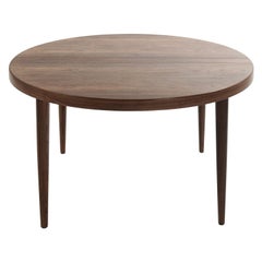 Scandinavian Modern Breakfast Table in Rosewood by Harry Østergaard, 1960s