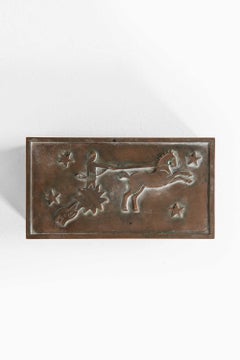 Scandinavian Modern Bronze Box, 1930s