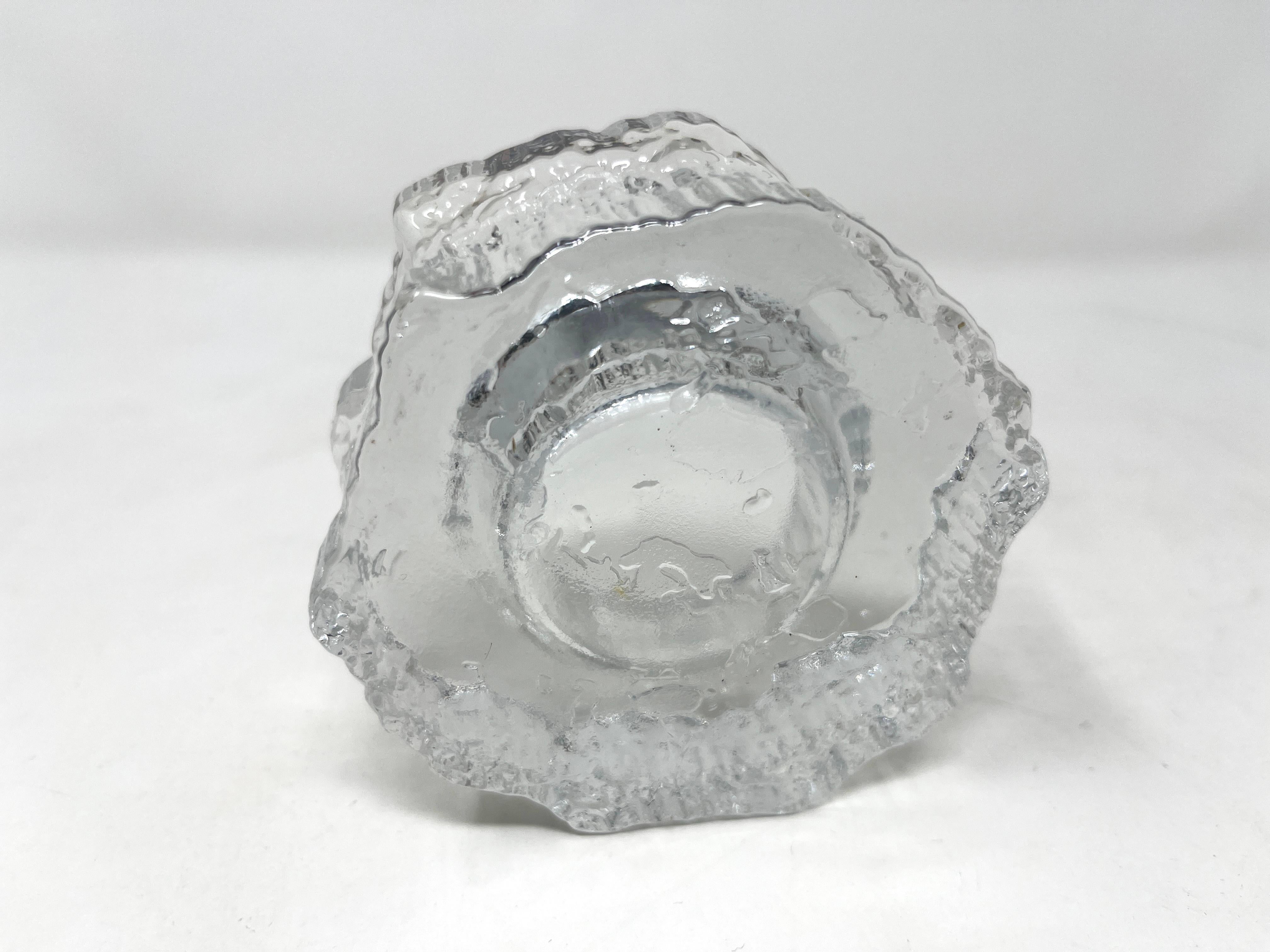 The Modern Scandinavian Brutalist Iittala Aslak Tea light Holder by Tapio Wirkkala In condizioni buone in vendita a Chicago, IL