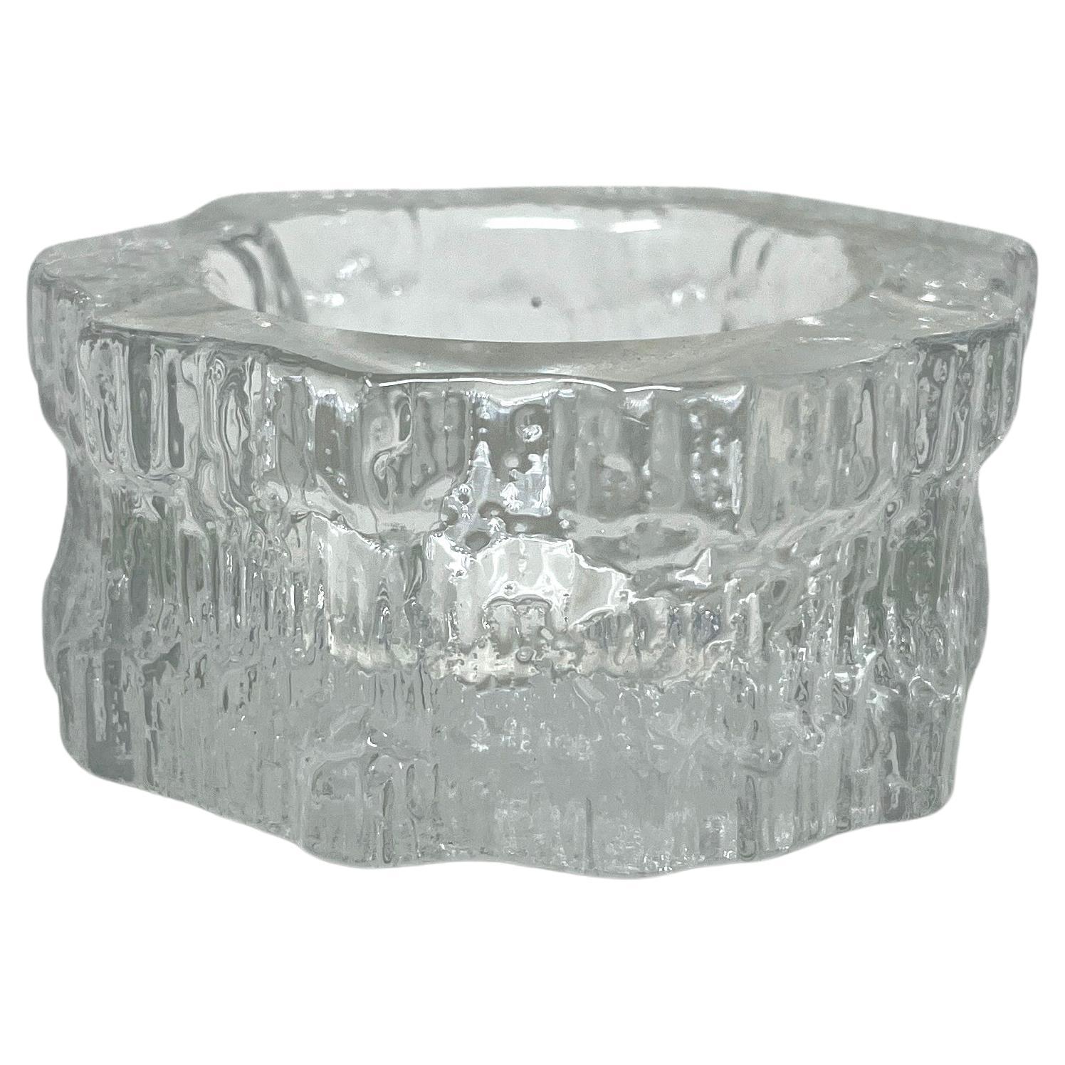 Portavelas de té escandinavo moderno y brutalista Iittala Aslak de Tapio Wirkkala