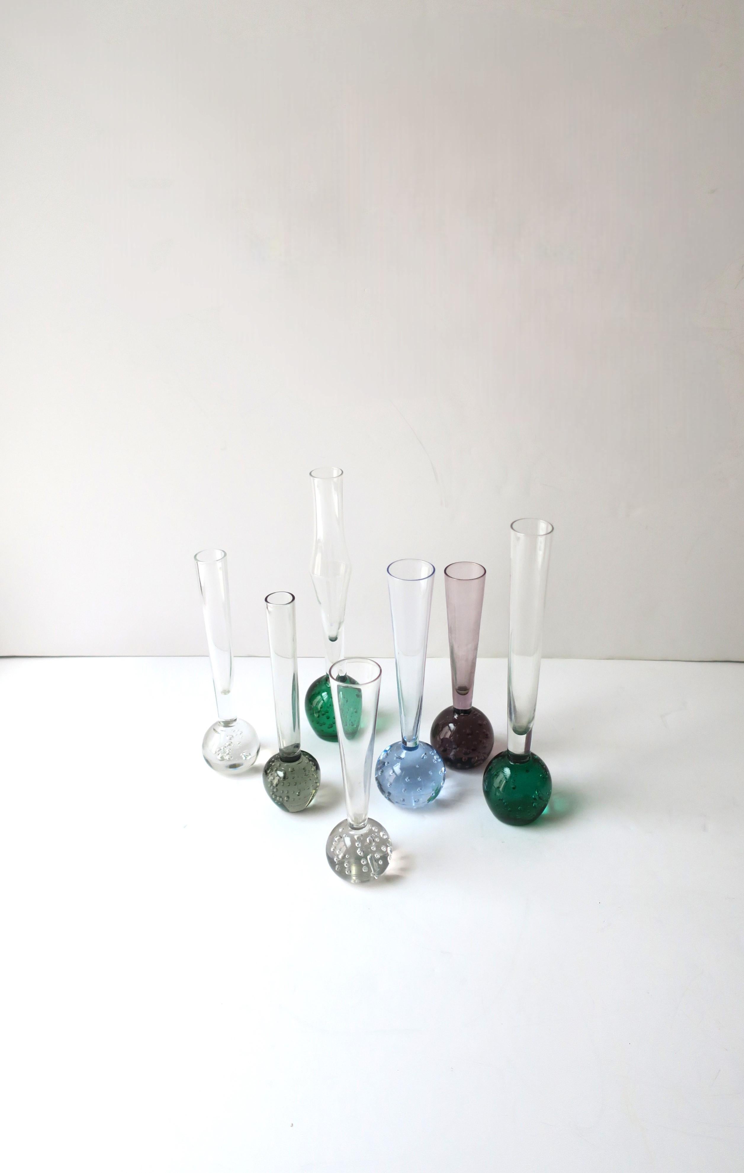 Jarrones de capullos modernos escandinavos Bubble Design, set de 7 Hecho a mano en venta