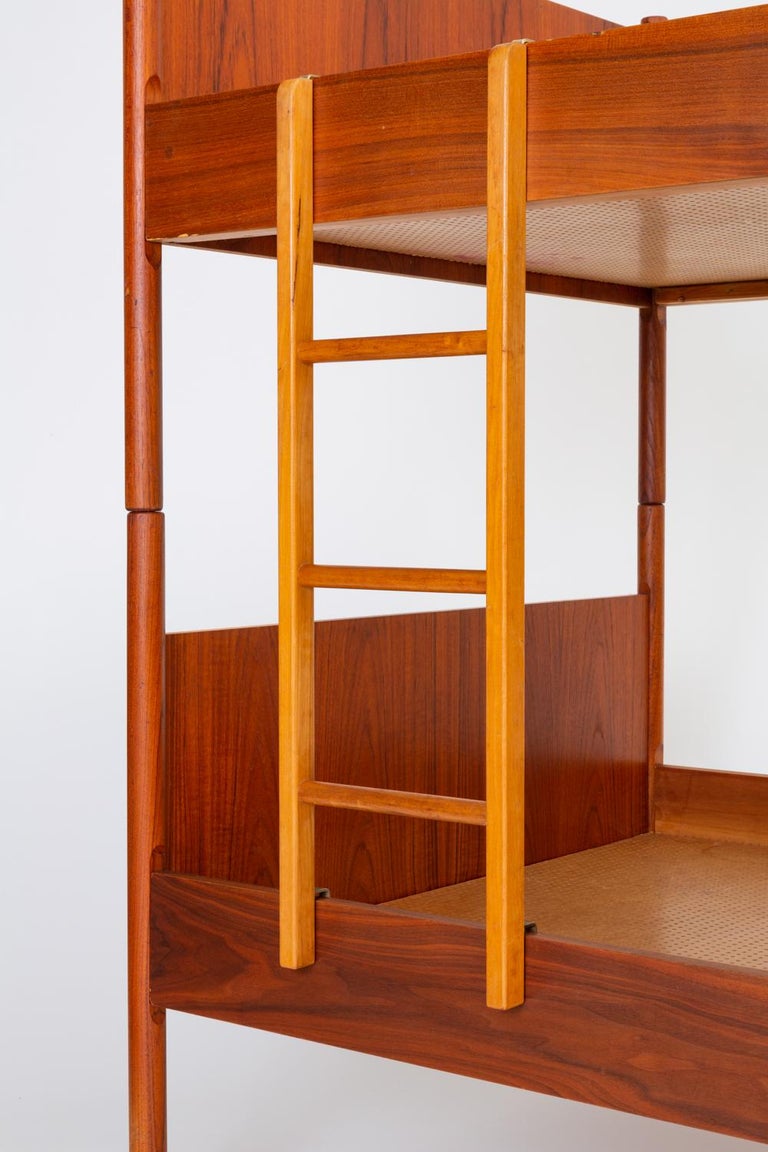 Scandinavian Modern Bunk Beds with Nightstands by Westnofa at 1stDibs