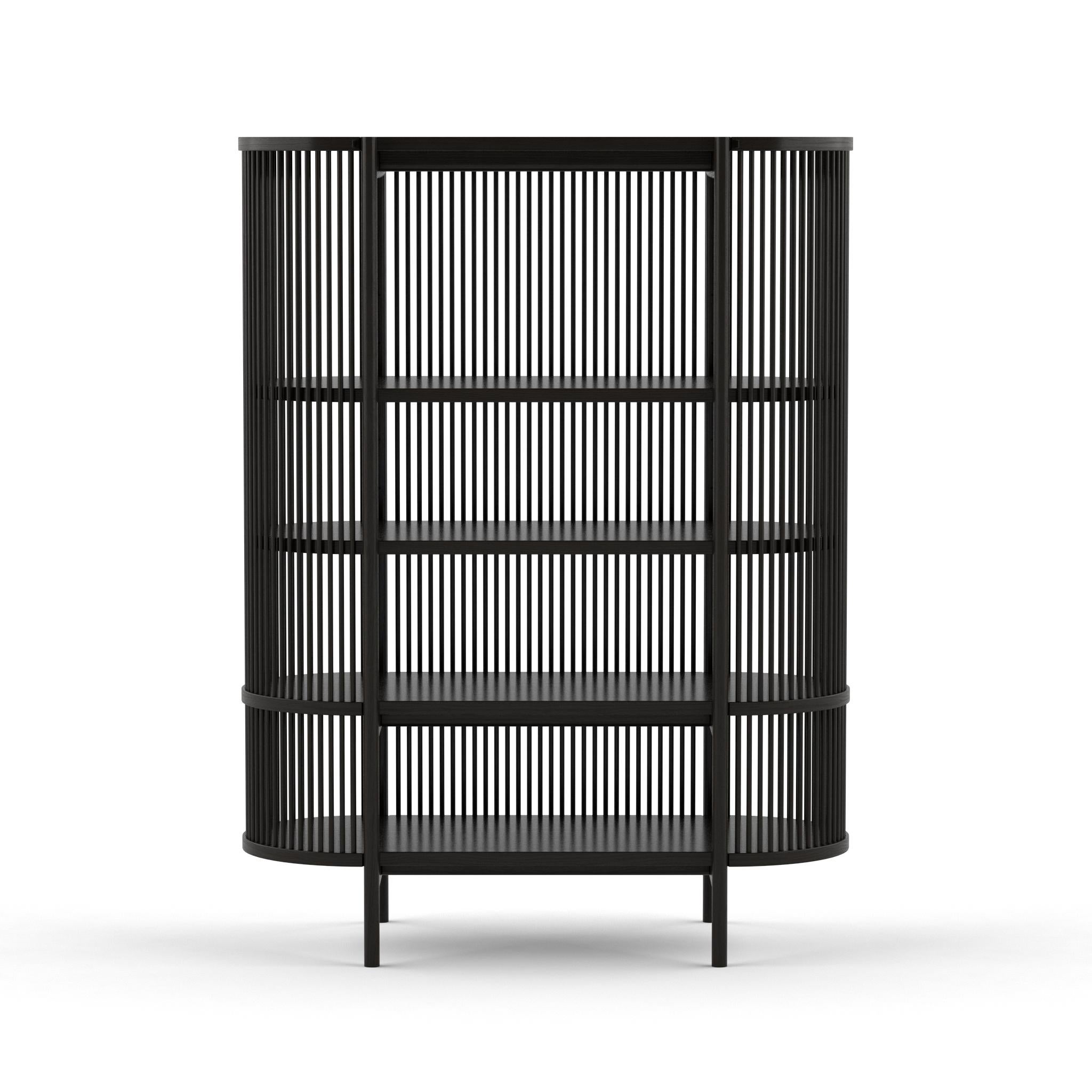 Armoire scandinave moderne Bastone, chêne naturel Neuf - En vente à Paris, IDF