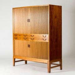 Scandinavian Modern Cabinet in Mahogany by Ole Wanscher, Denmark, 1940s