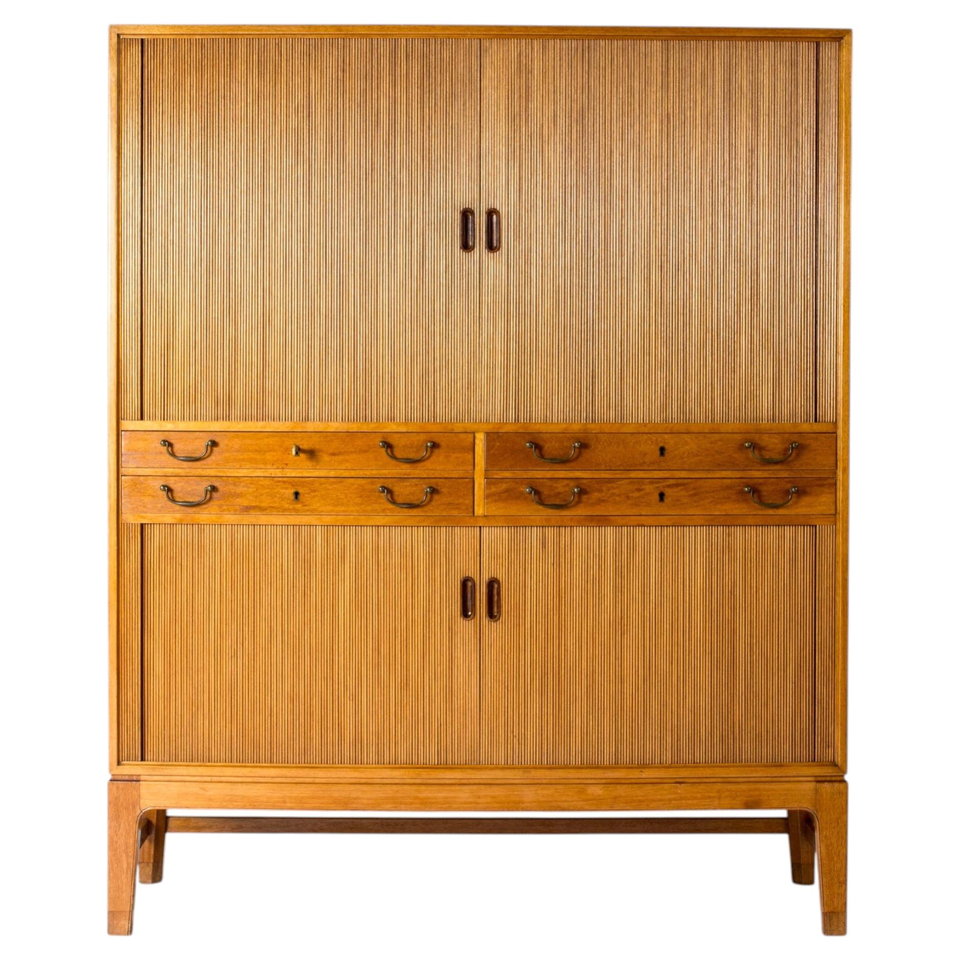 Scandinavian Modern Cabinet in Mahogany by Ole Wanscher, Denmark, 1940s