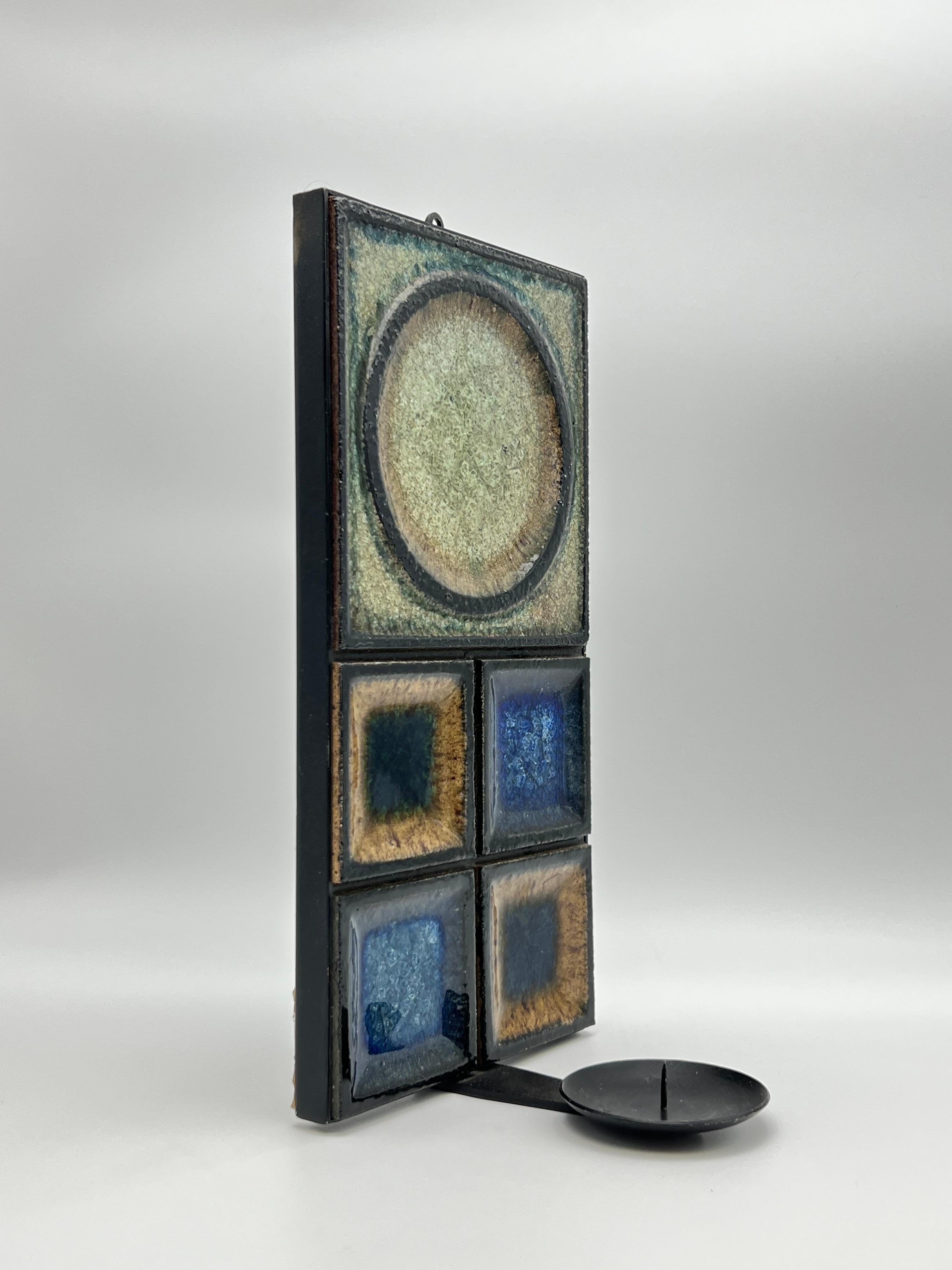 Applique scandinave moderne à bougie de KONRAD GALAAEN (1923-2004), vers les années 1960/70 en vente 1