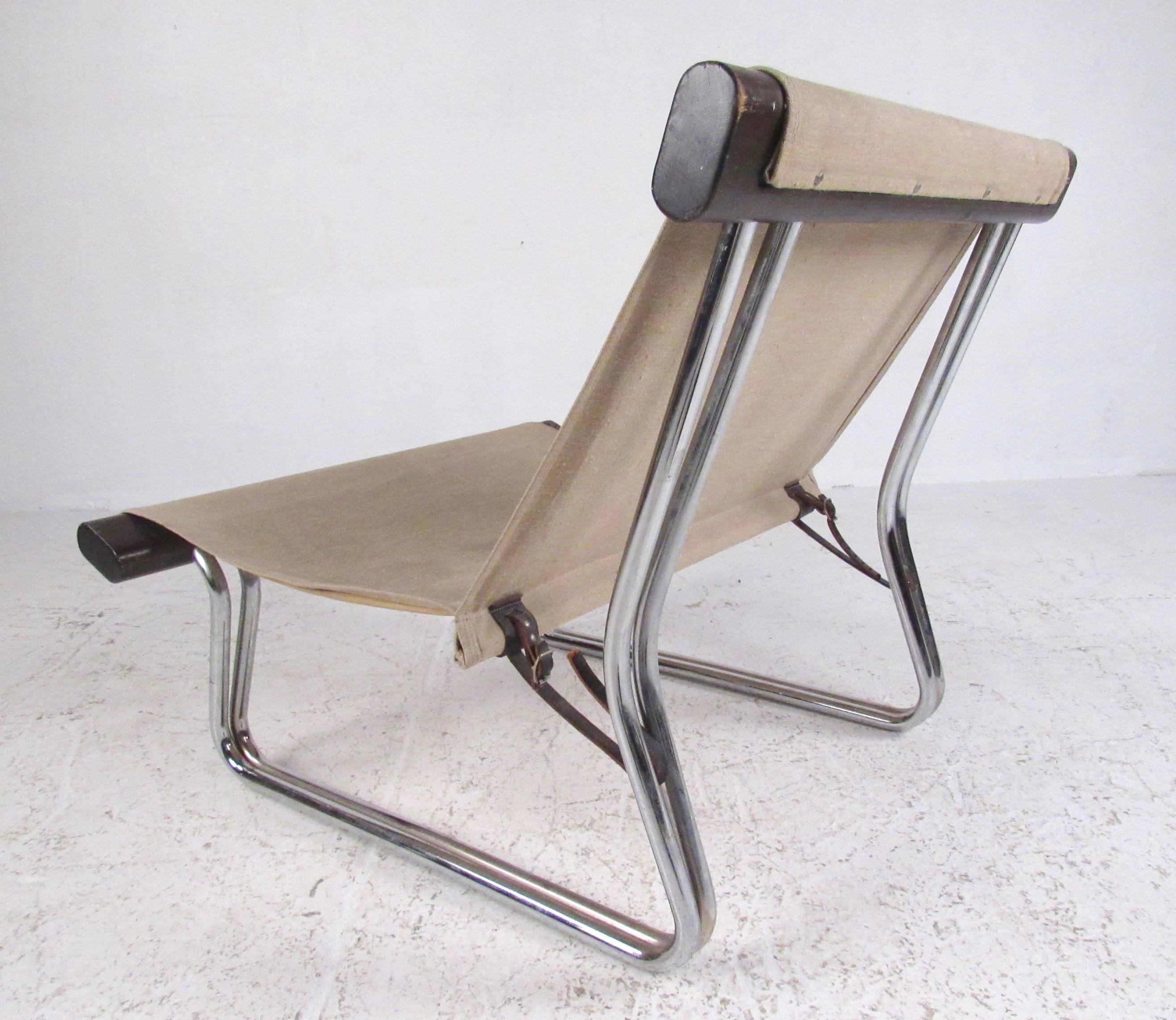 tubular sling chair