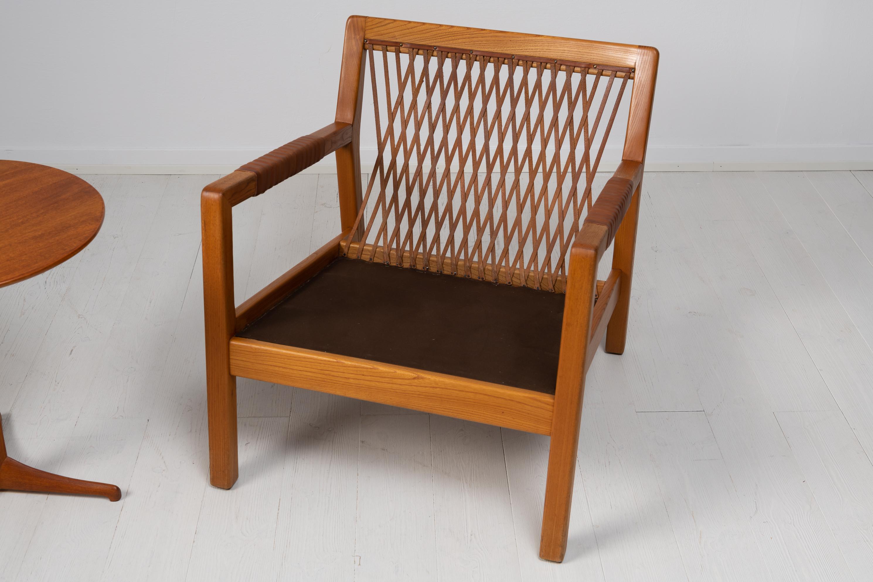 Scandinavian Modern Carl-Gustaf Hjort Af Ornäs Trienna Lounge Chair For Sale 2