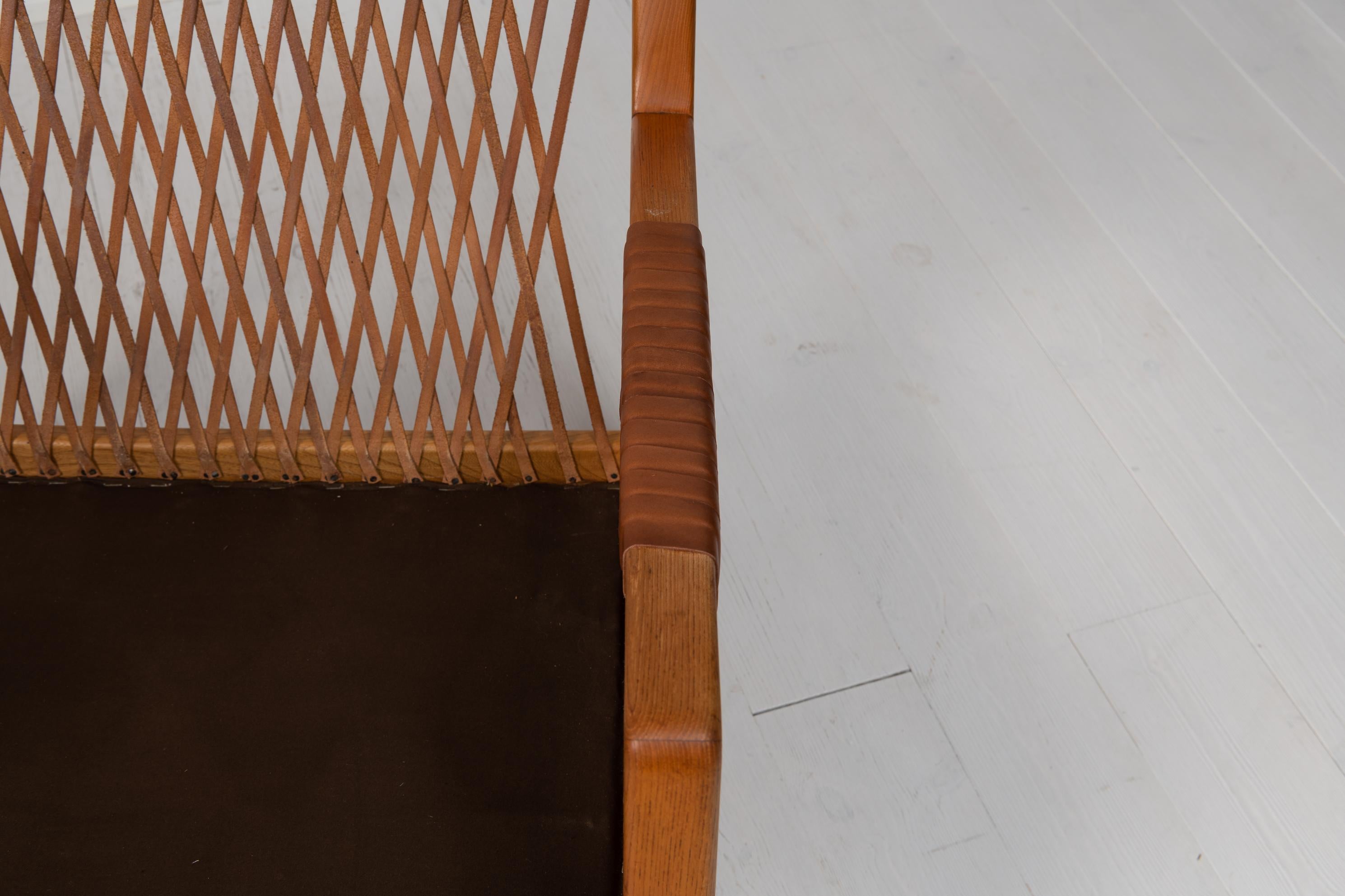Scandinavian Modern Carl-Gustaf Hjort Af Ornäs Trienna Lounge Chair For Sale 3