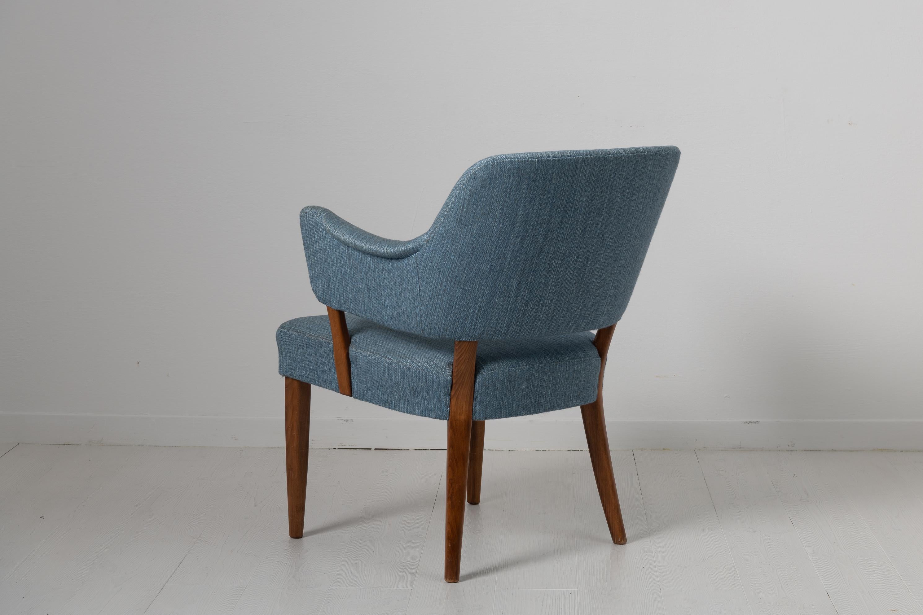 Scandinavian Modern Carl Malmsten ”Lata Greven” Chair In Good Condition In Kramfors, SE