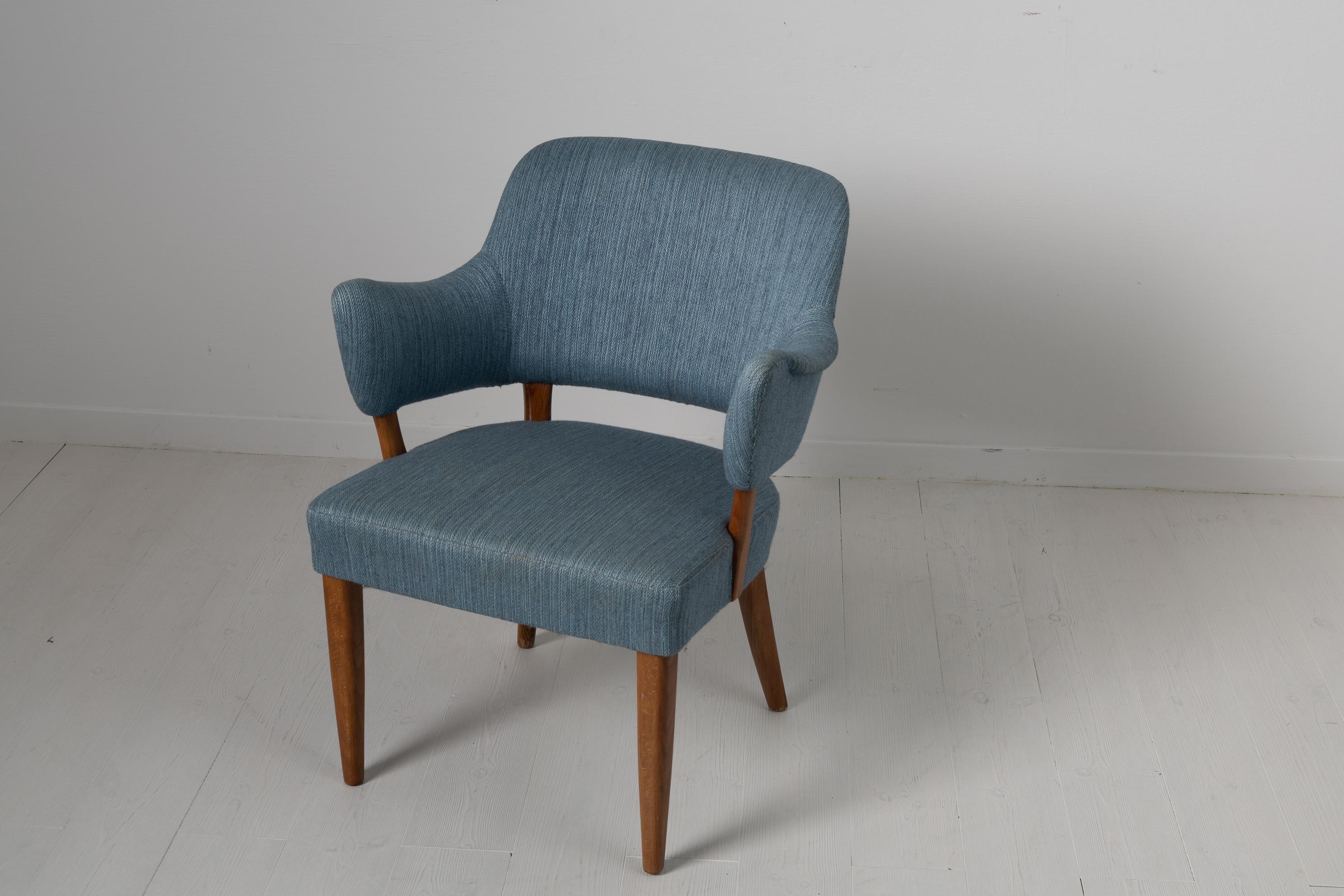 Birch Scandinavian Modern Carl Malmsten ”Lata Greven” Chair